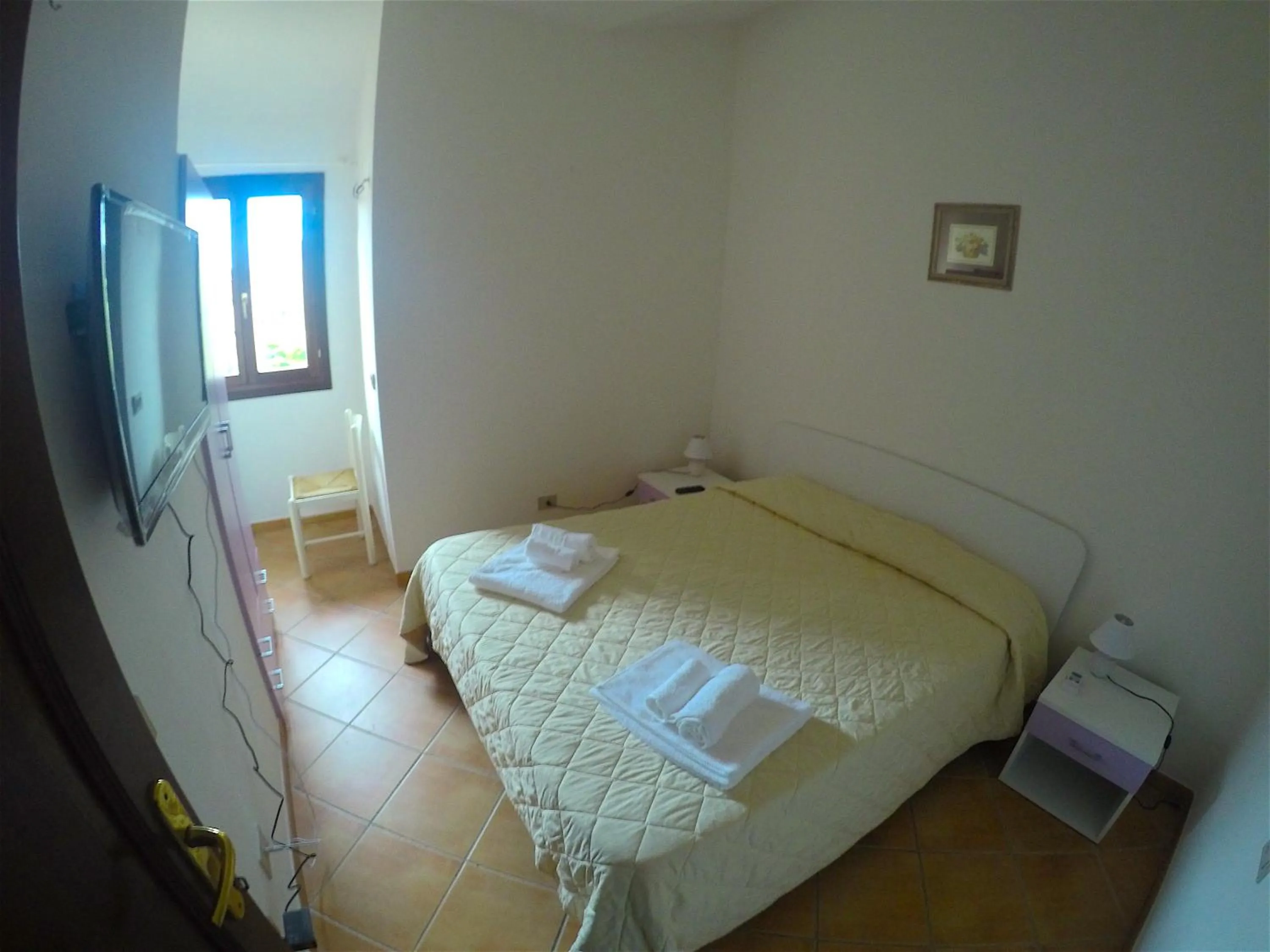 Bedroom, Bed in La Coccinella al mare