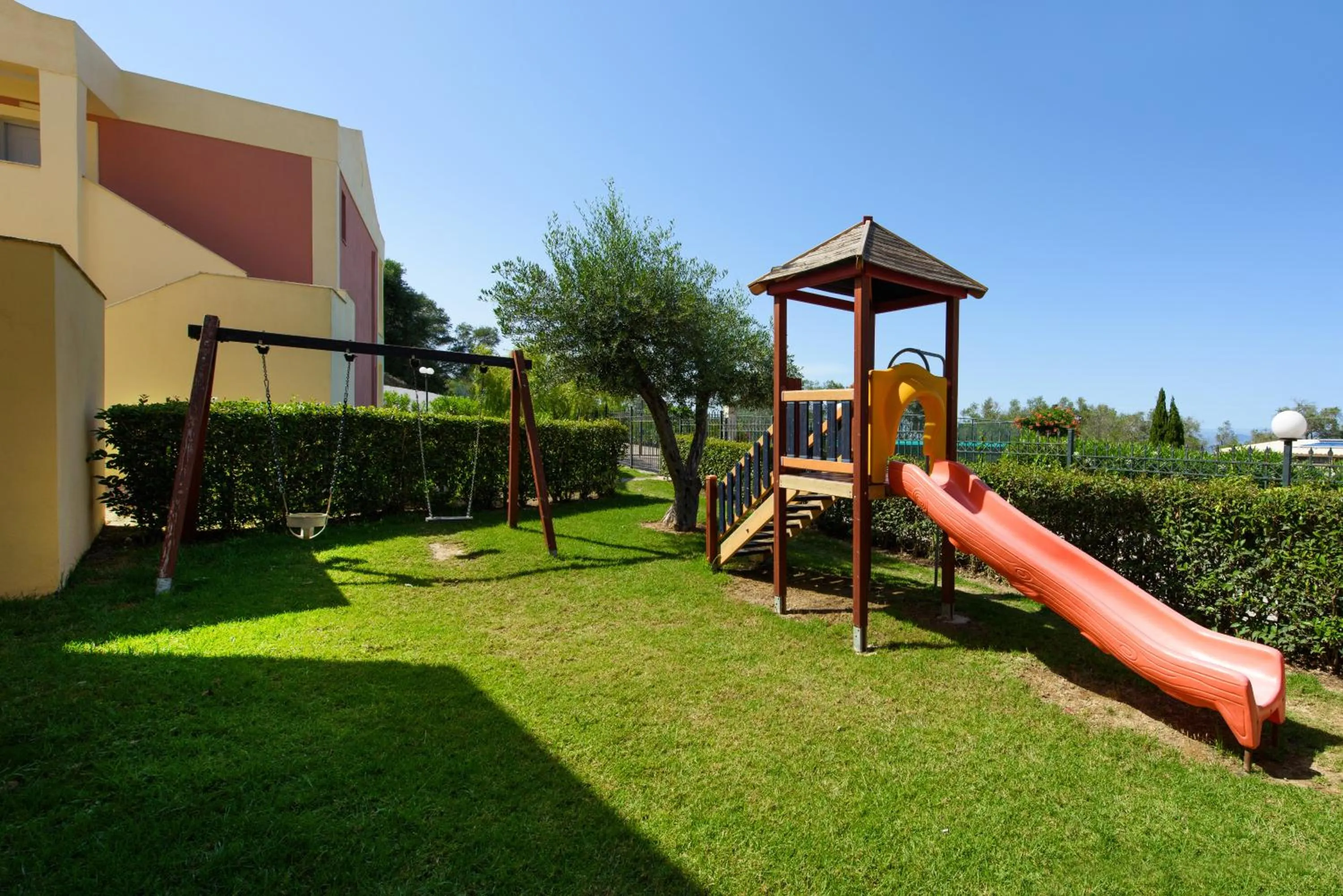 Children play ground in Olympion Village