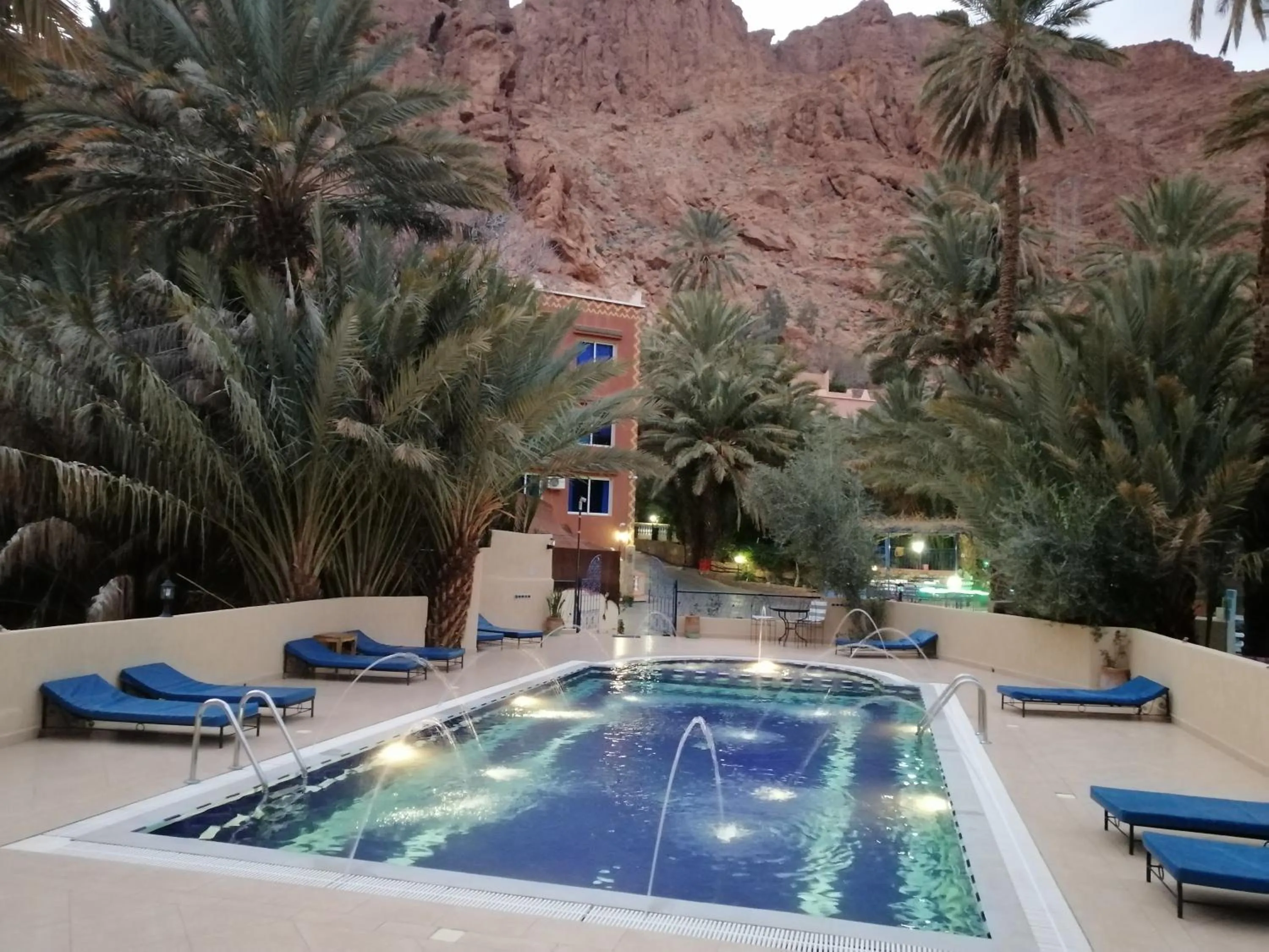 Swimming pool in RIAD Camping ATLAS