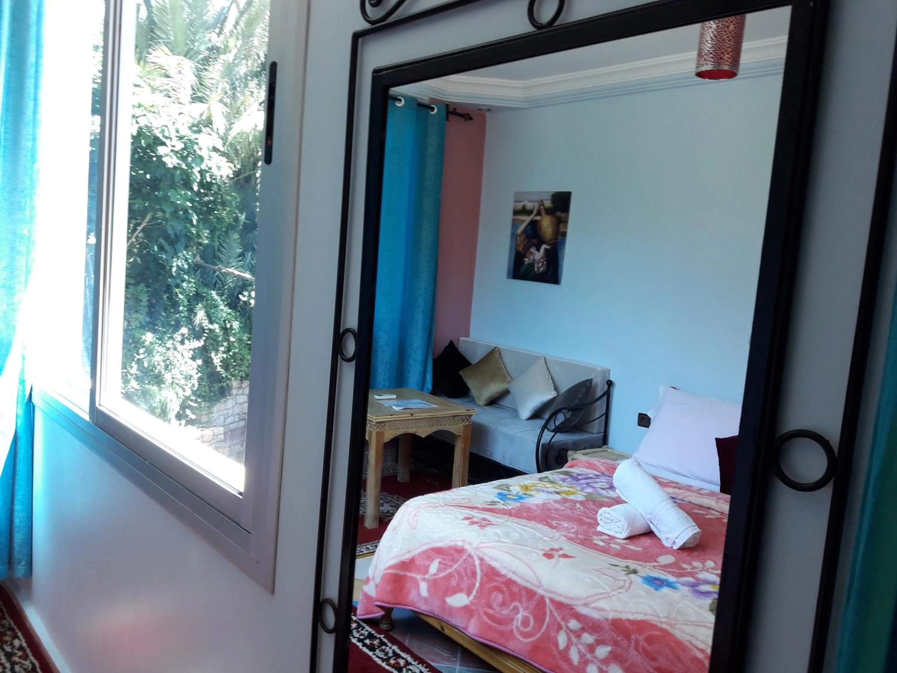 Bed in RIAD Camping ATLAS