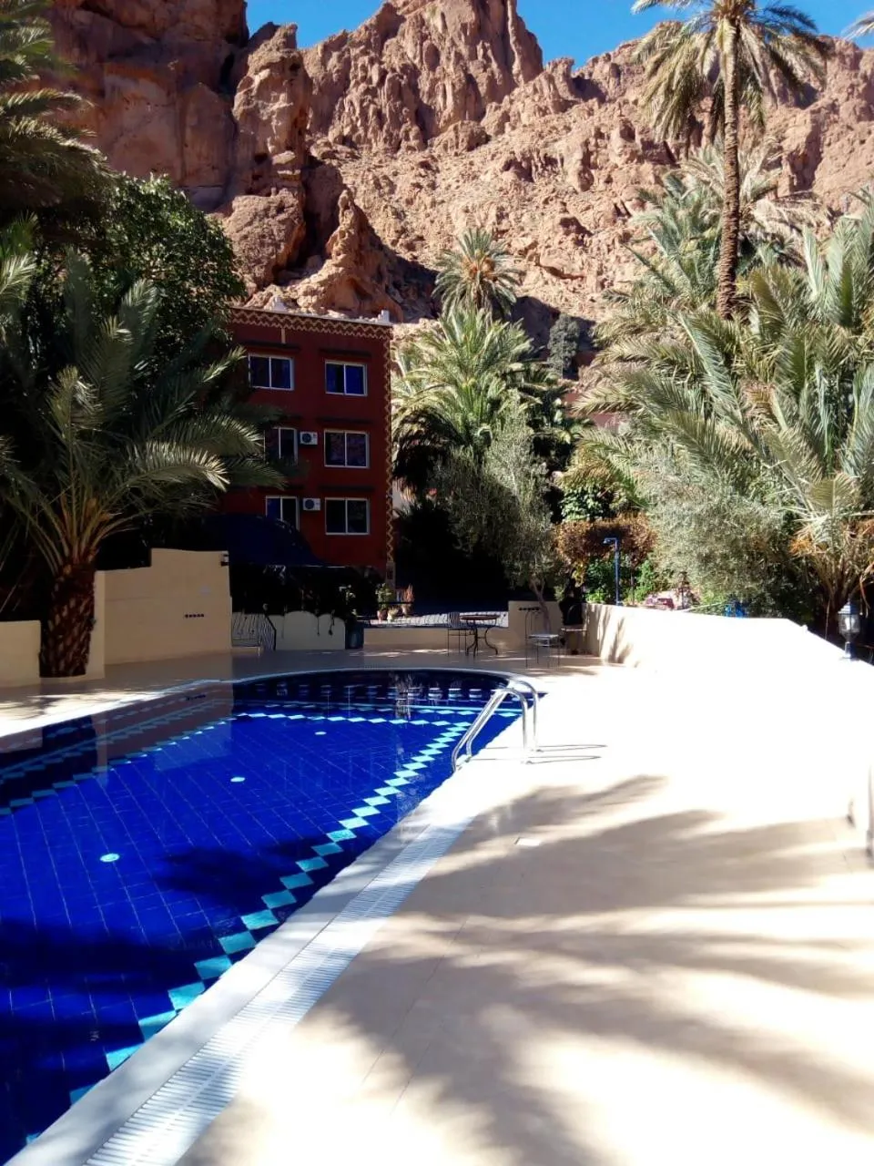 Patio in RIAD Camping ATLAS