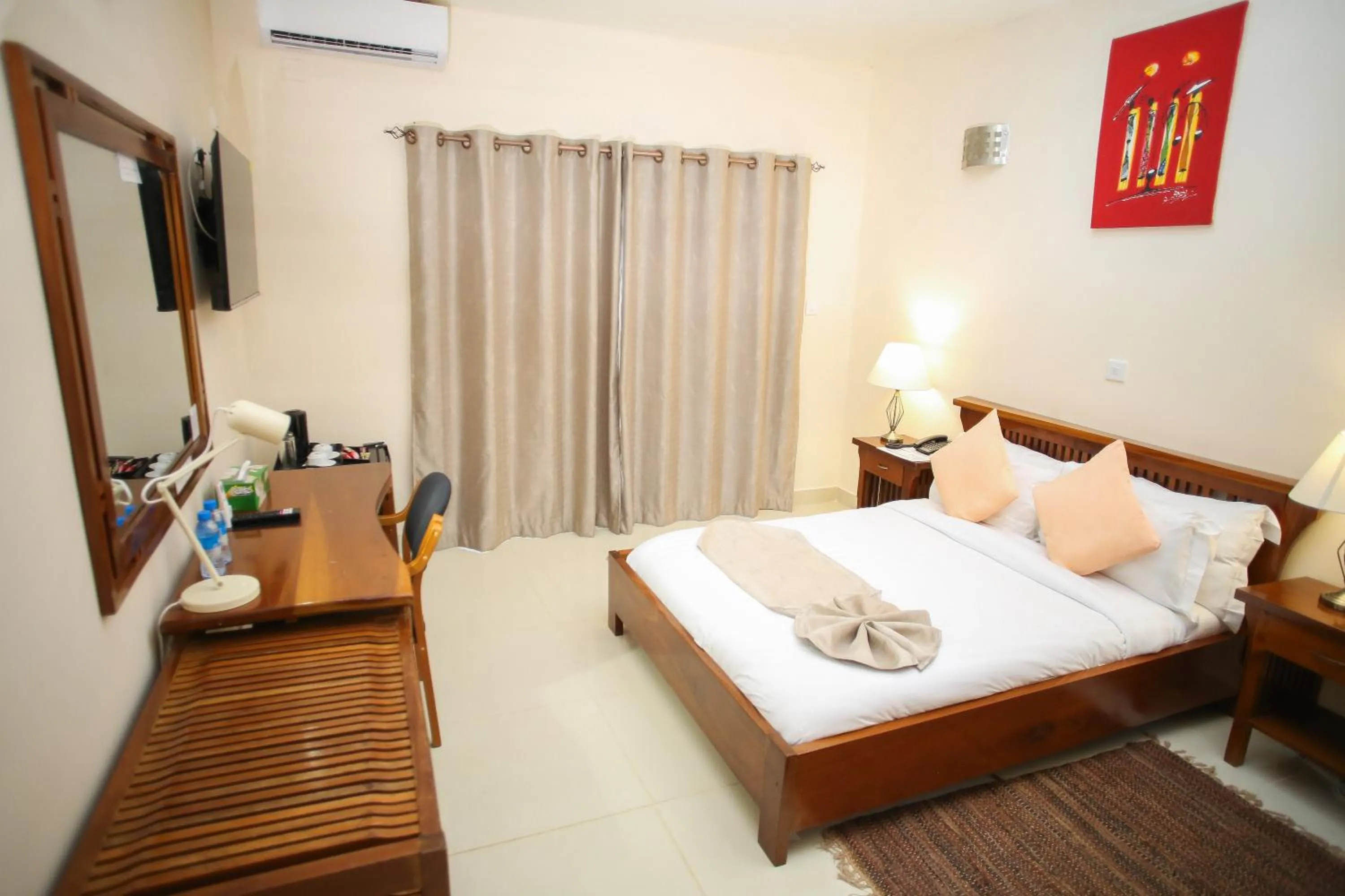 Bedroom, Bed in Hotel Barmoi