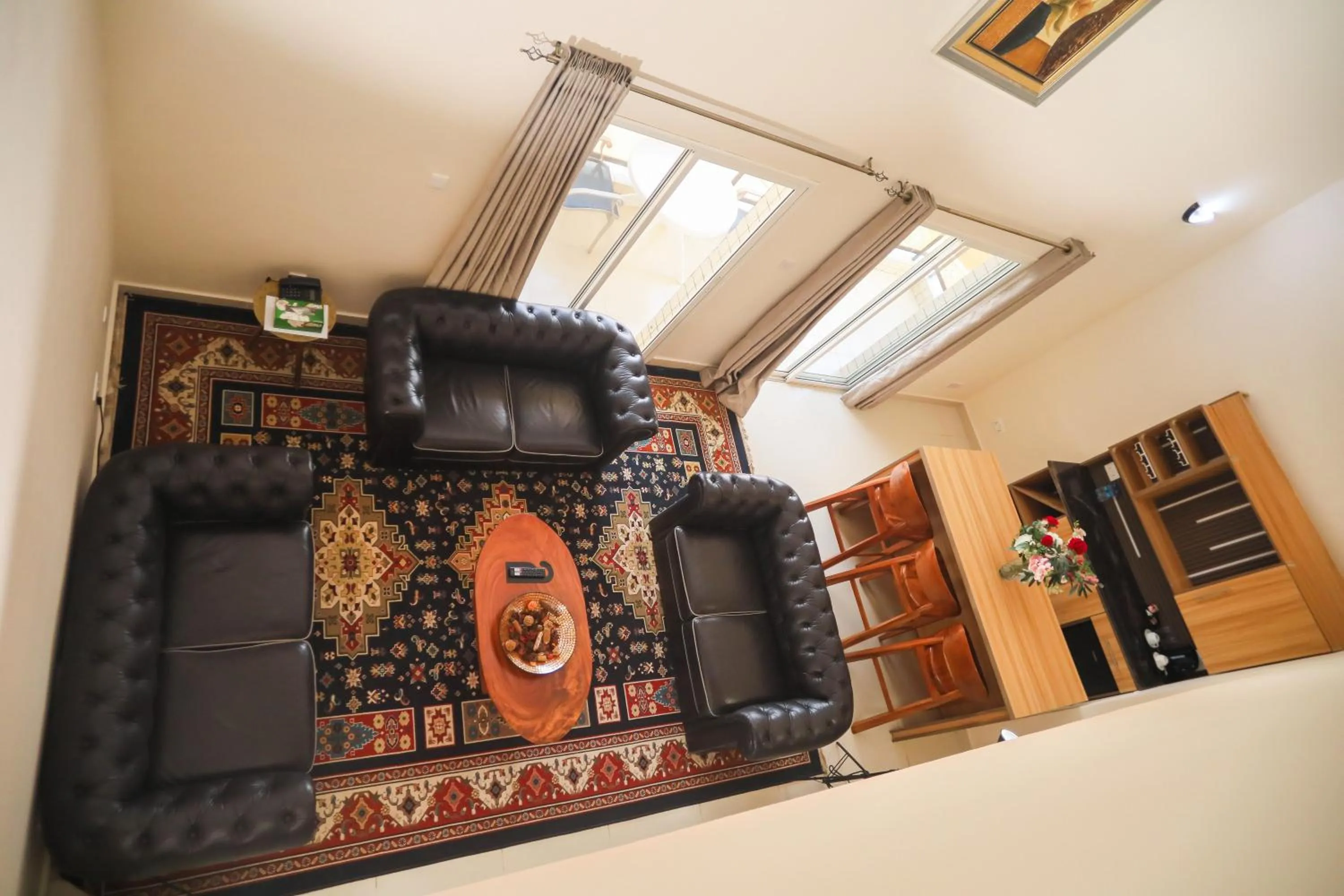 Living room in Hotel Barmoi