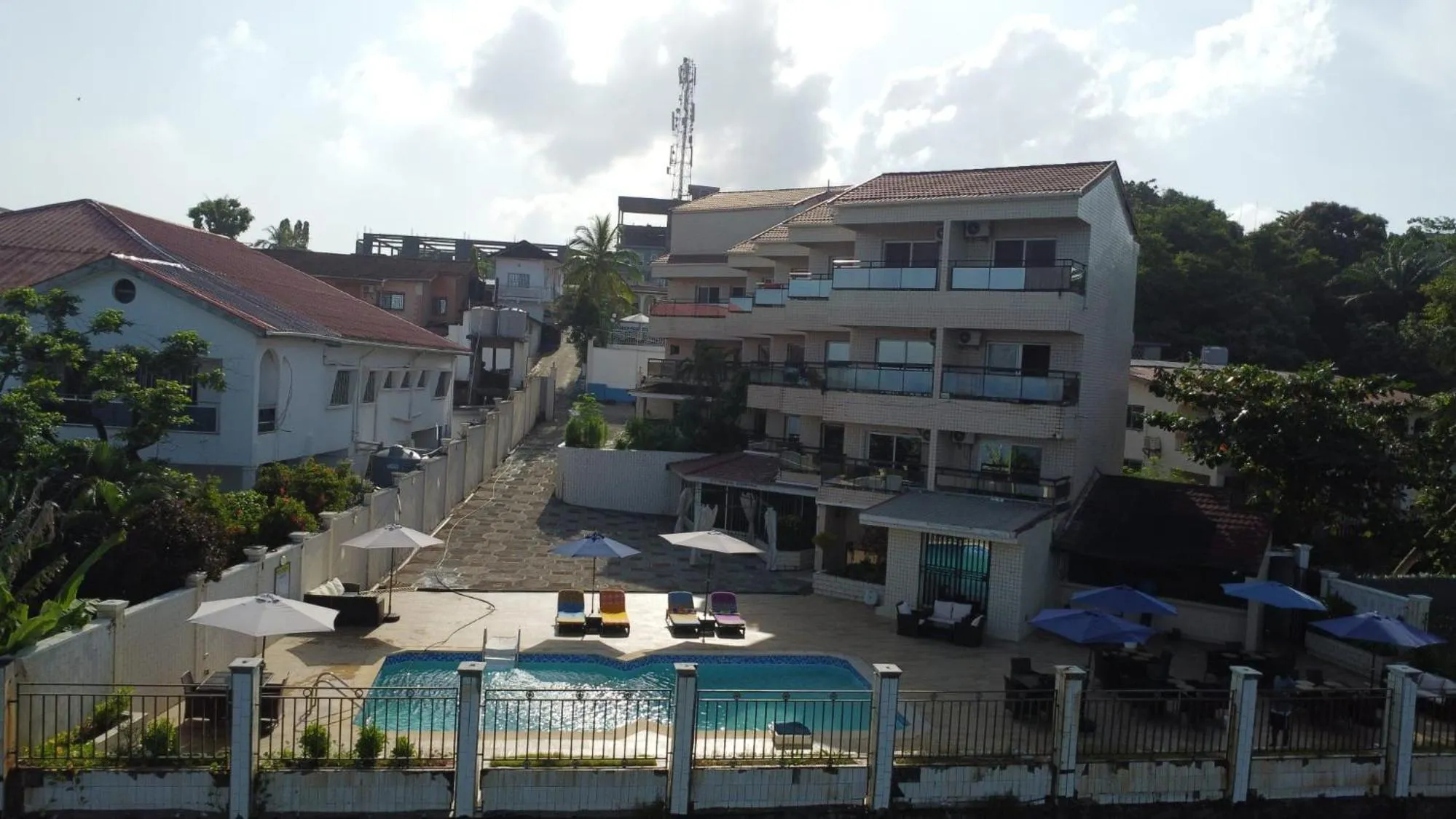 Property building in Hotel Barmoi