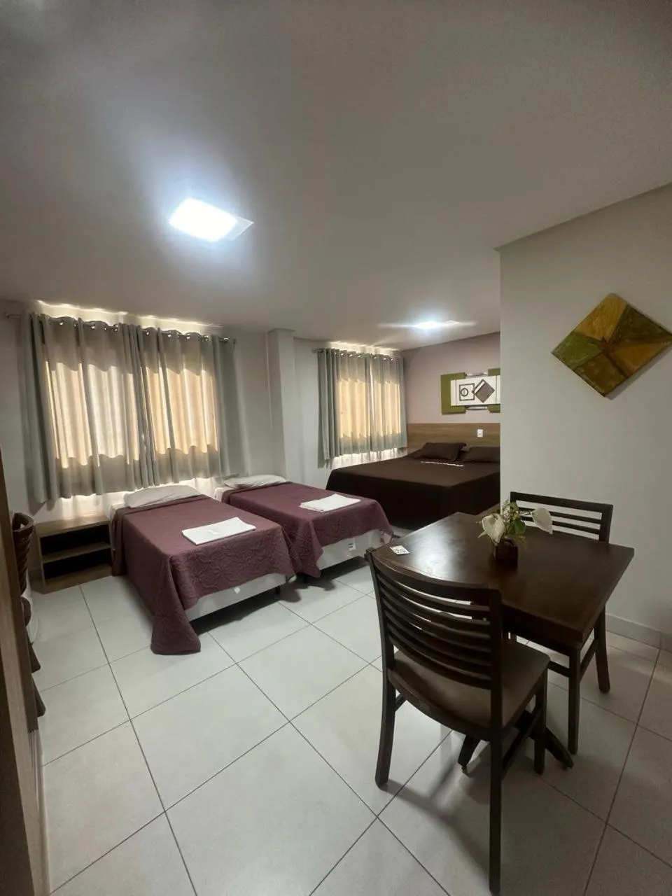 Bed in Matinada Palace Hotel