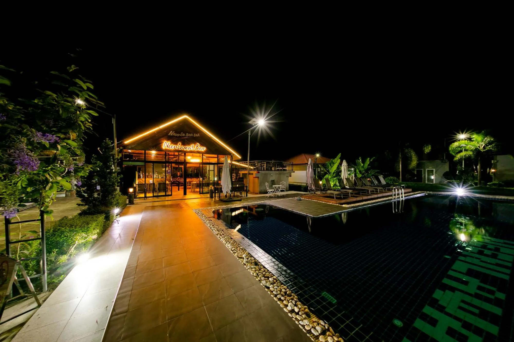 Lounge or bar in Neenlawat Riverside