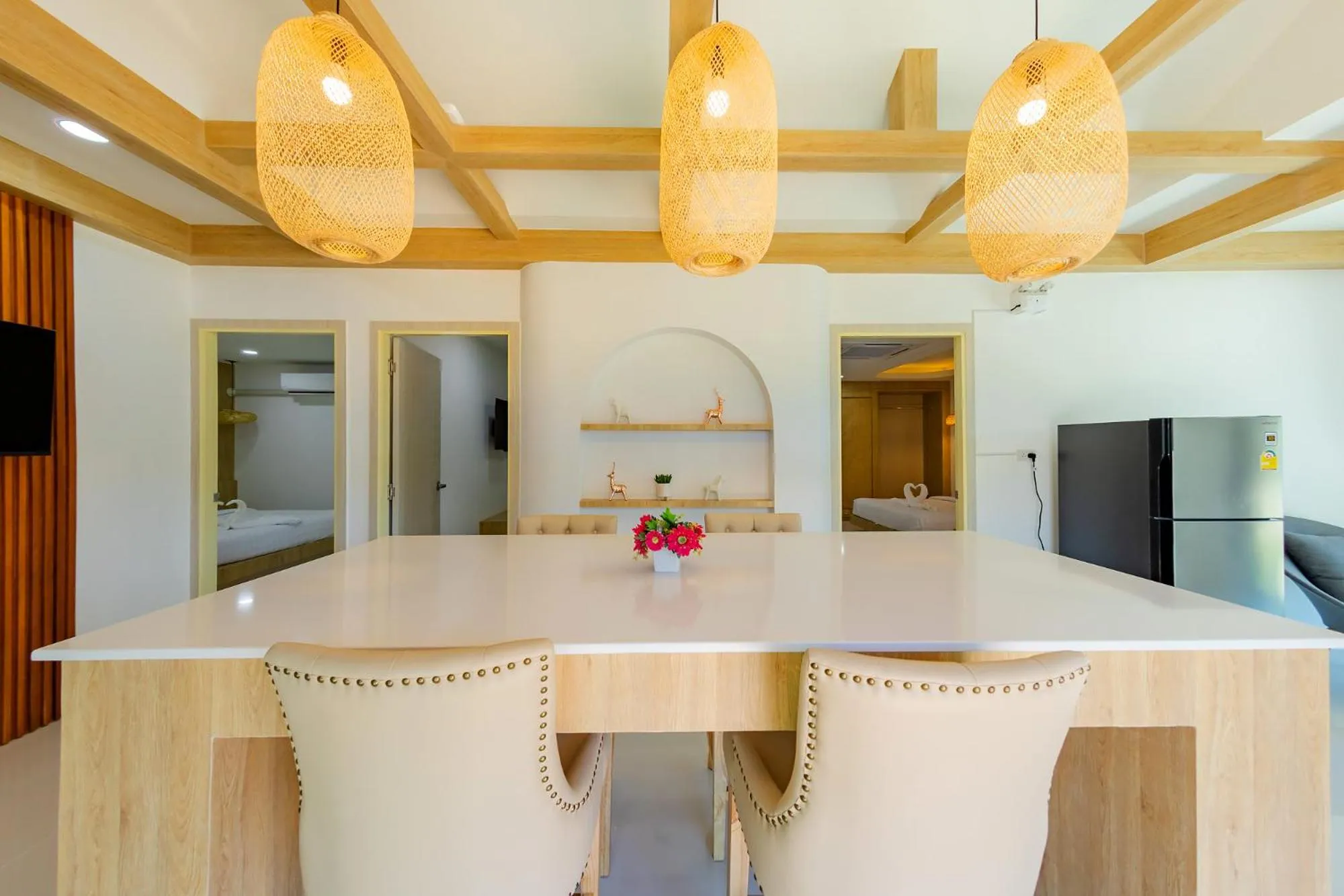 Kitchen or kitchenette in Neenlawat Riverside