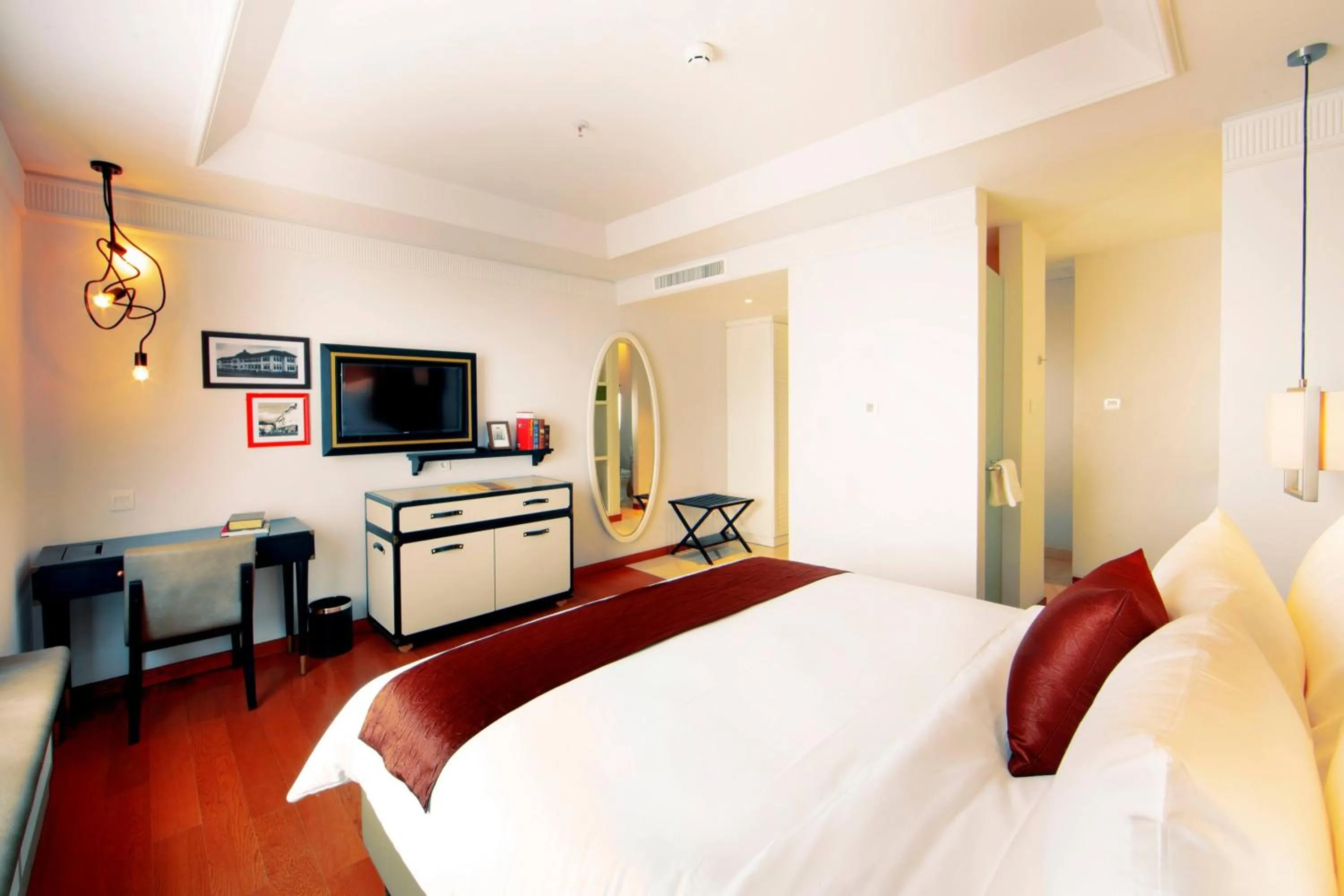 Bedroom, Bed in De Paviljoen Bandung