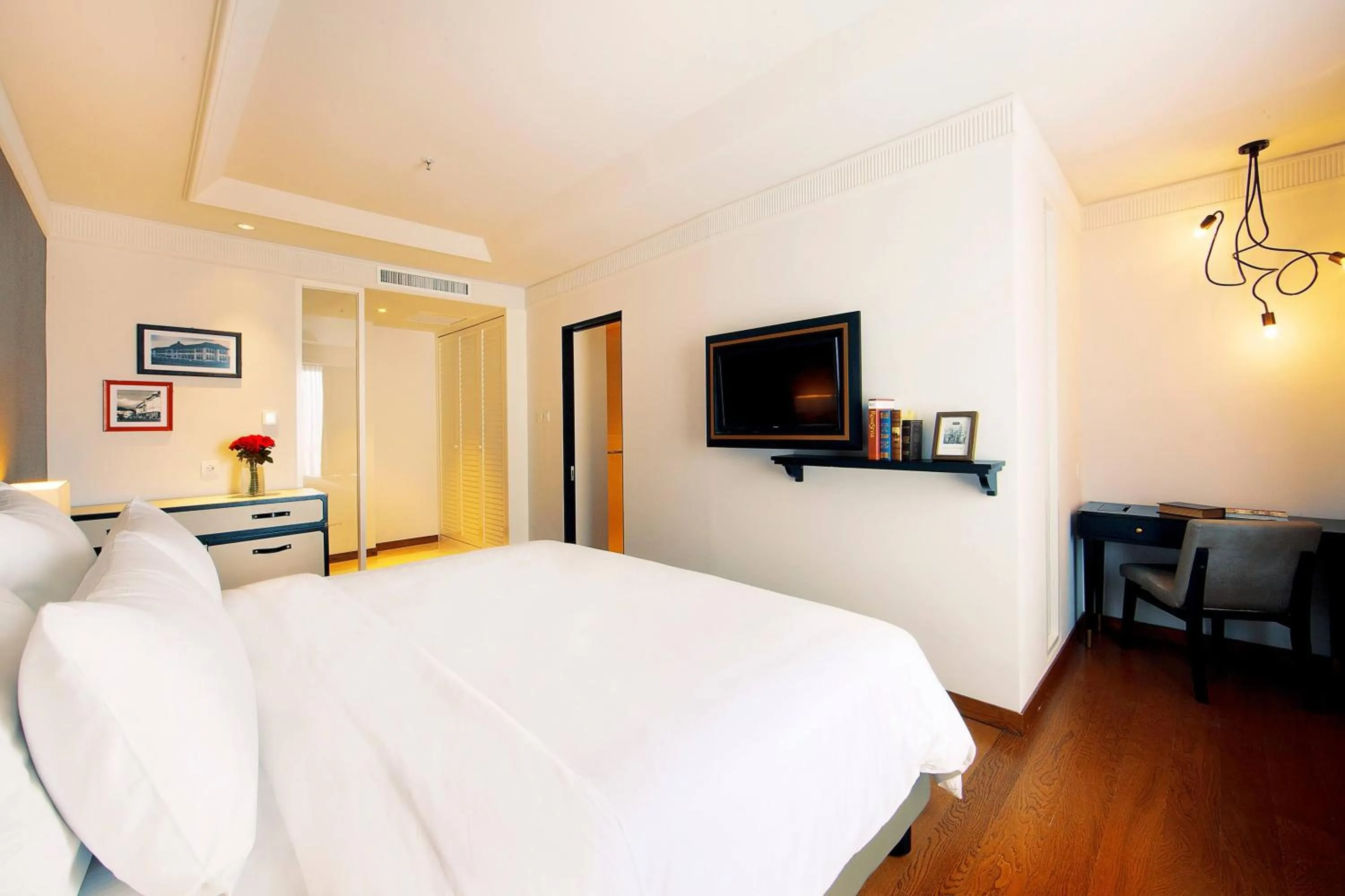 Bedroom, Bed in De Paviljoen Bandung