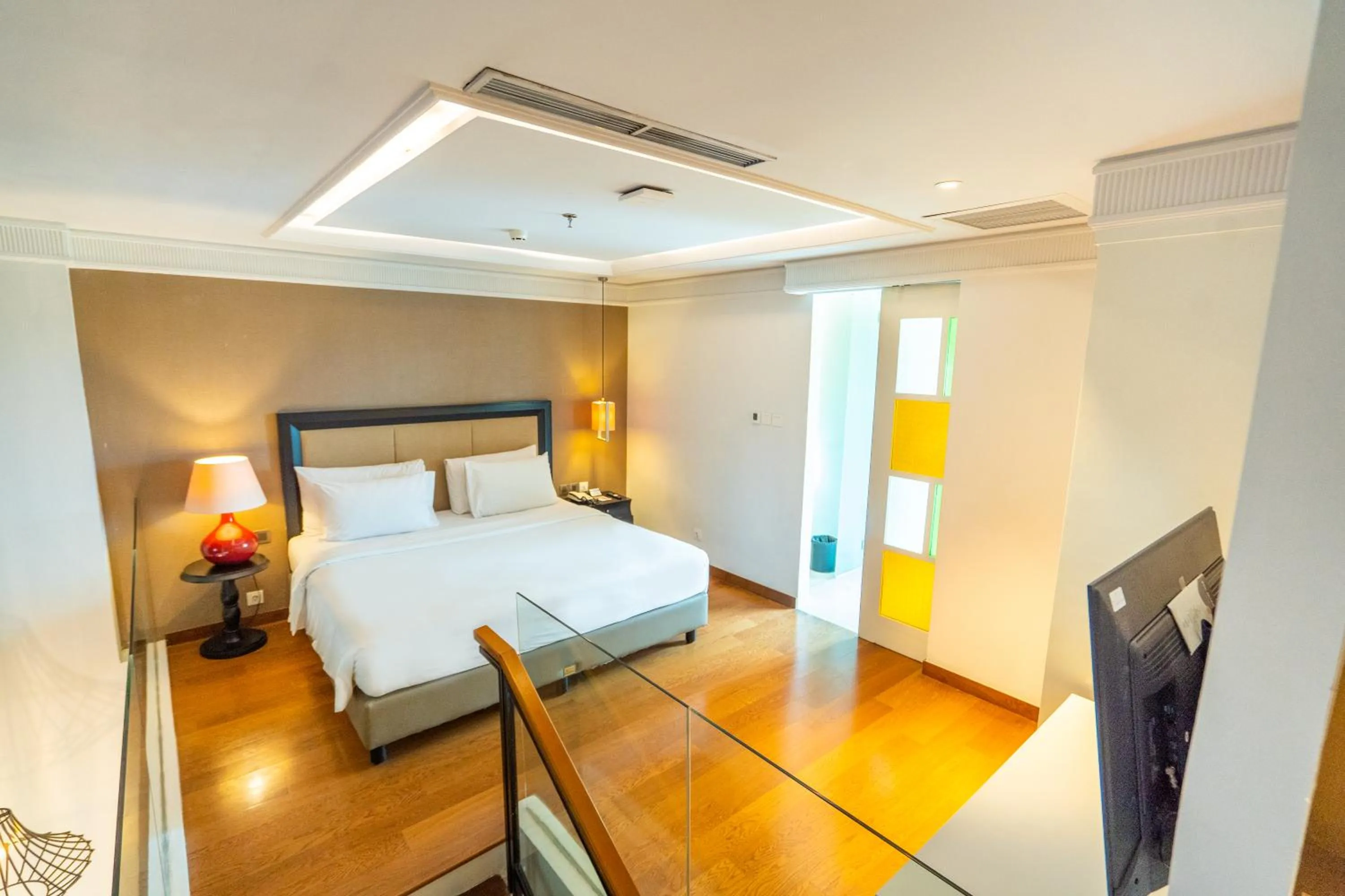 Bed in De Paviljoen Bandung