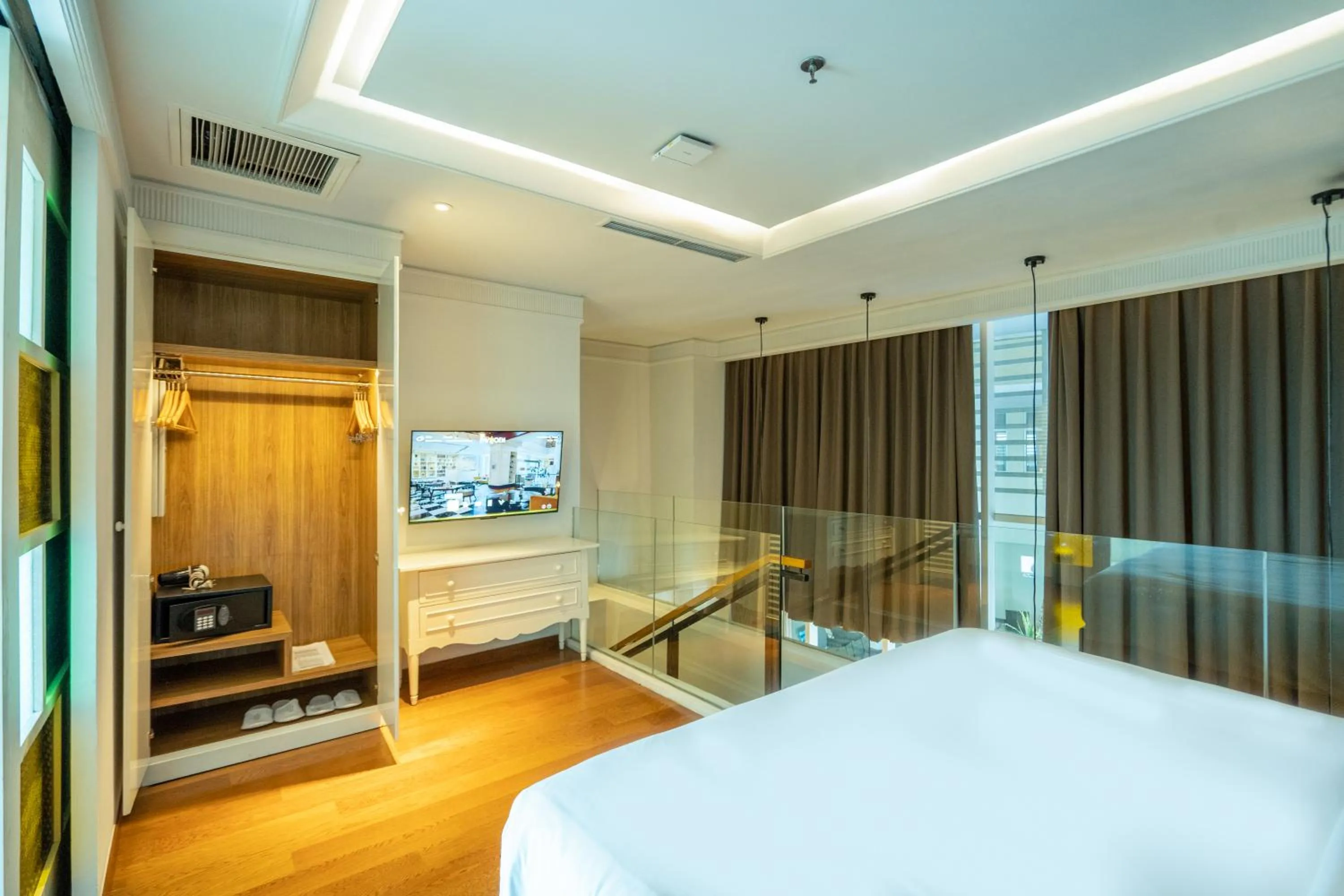 Bed in De Paviljoen Bandung