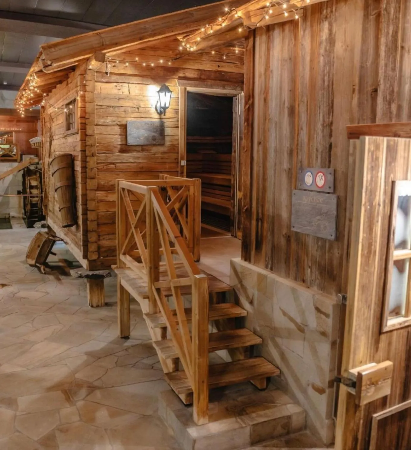 Sauna in Thermalhotel De France