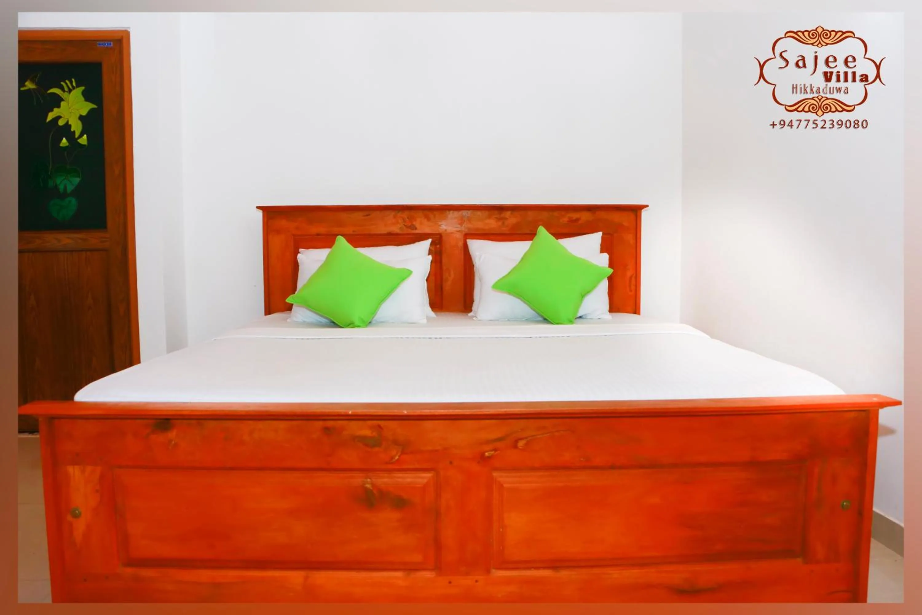 Bed in Sajee Villa
