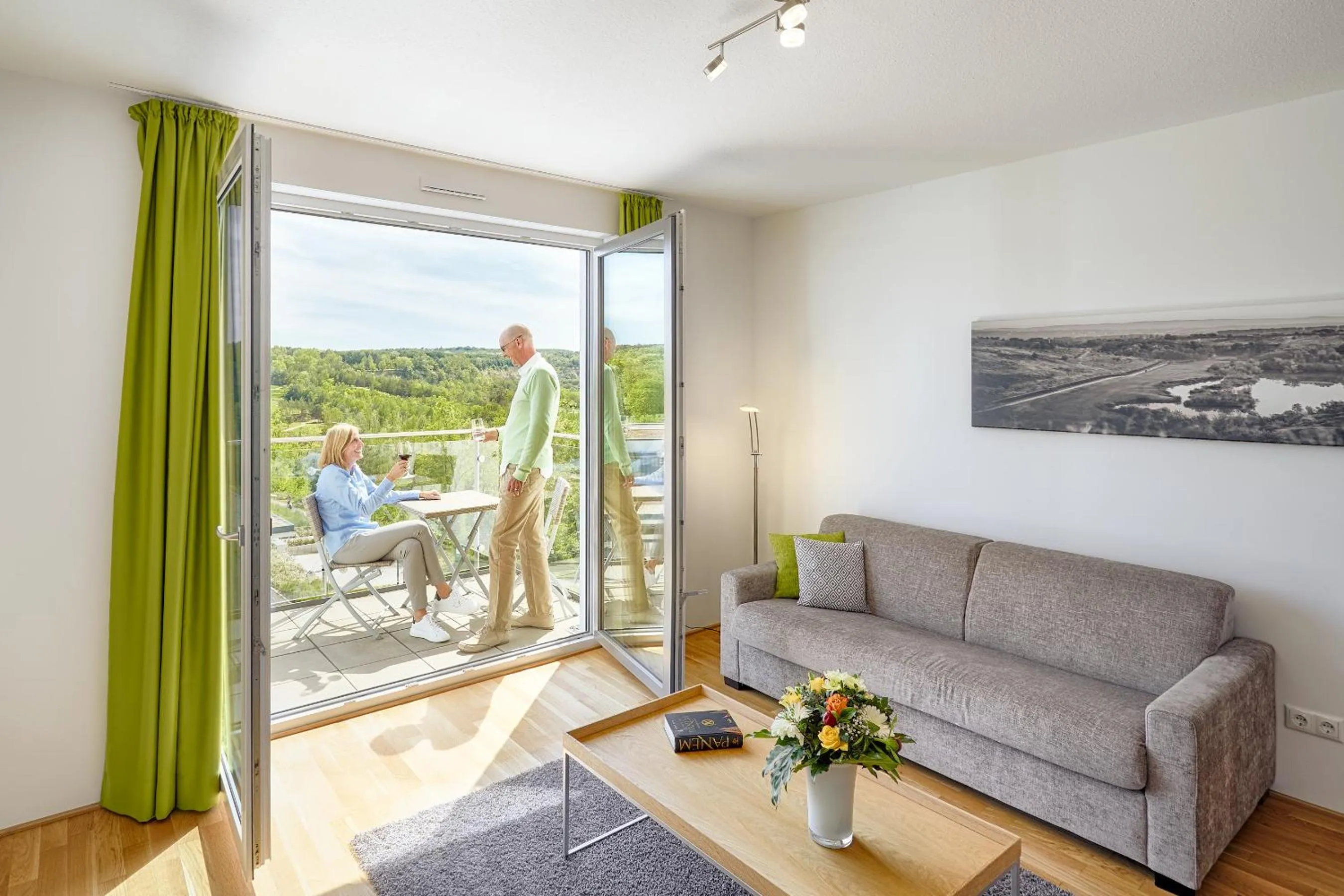 Balcony/Terrace in Aparthotel Parkallee