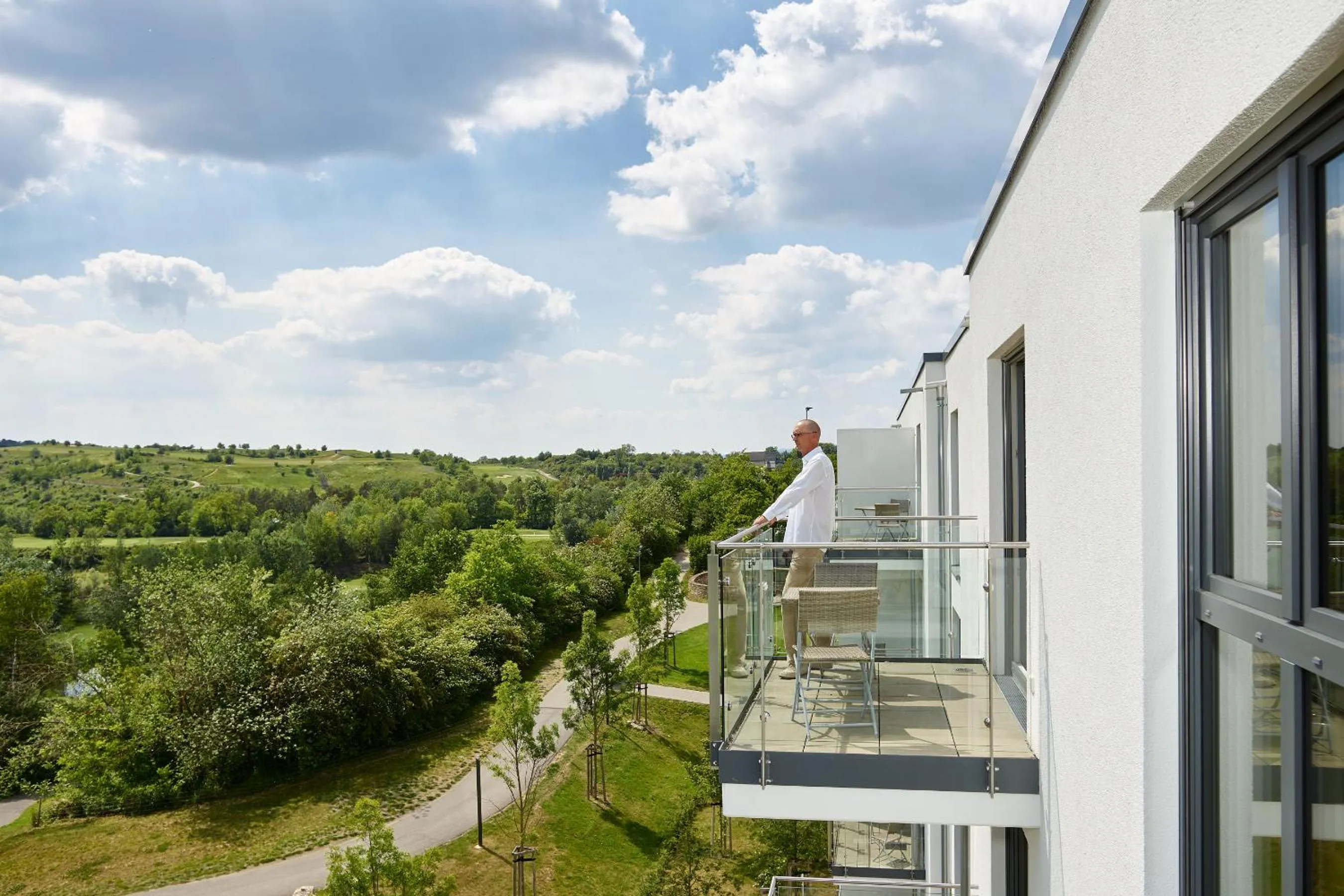 Balcony/Terrace in Aparthotel Parkallee