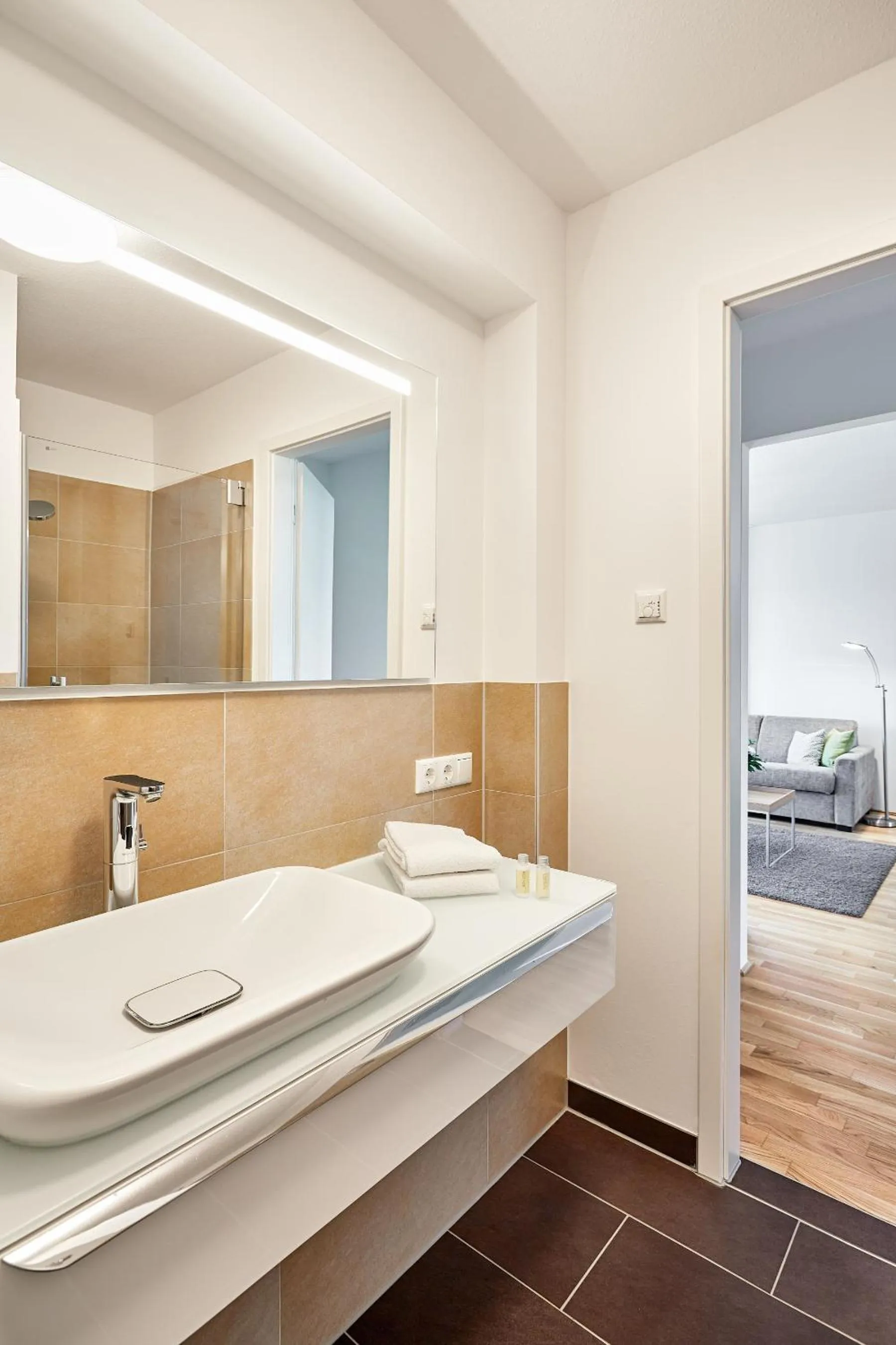 Bathroom in Aparthotel Parkallee