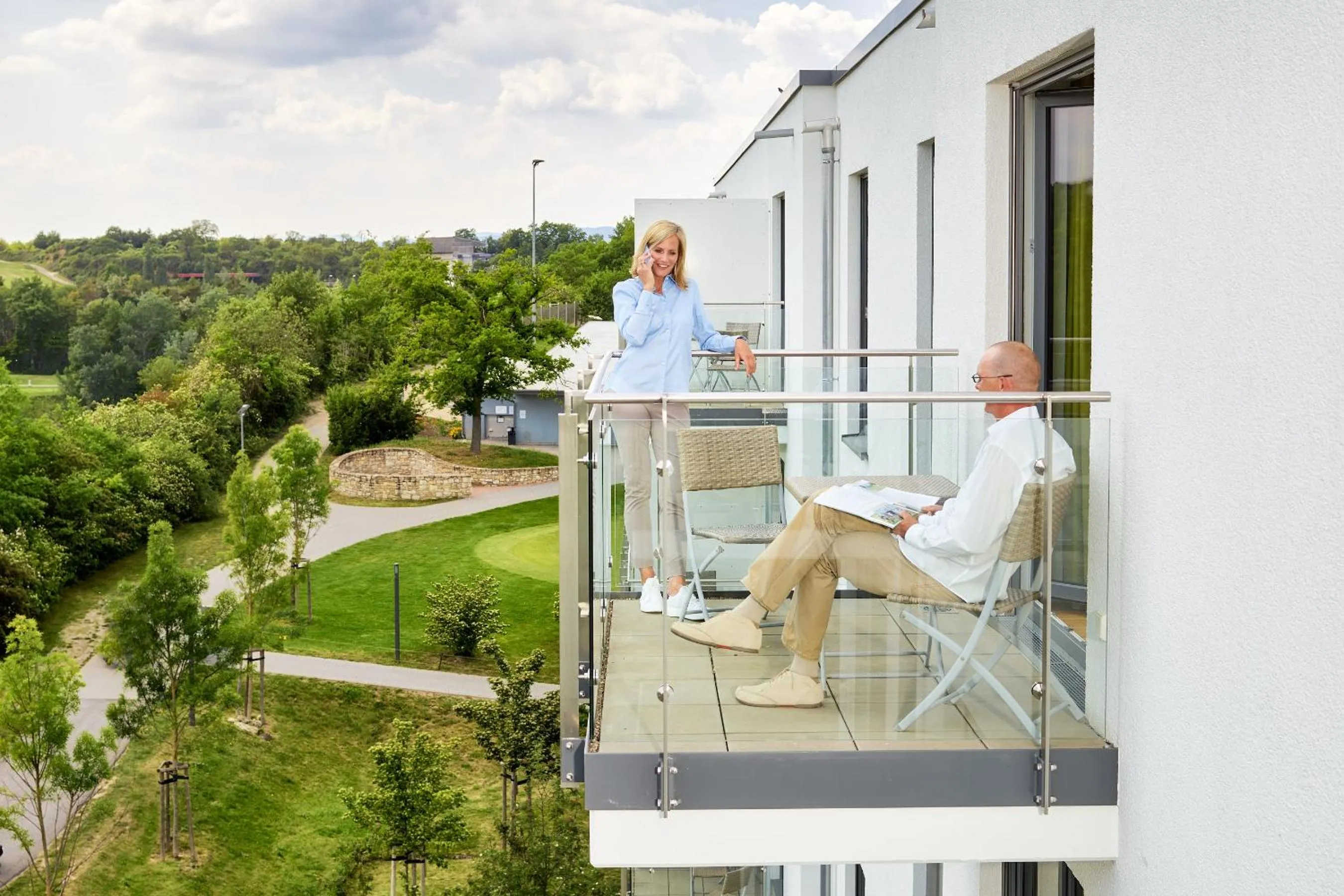 Balcony/Terrace in Aparthotel Parkallee