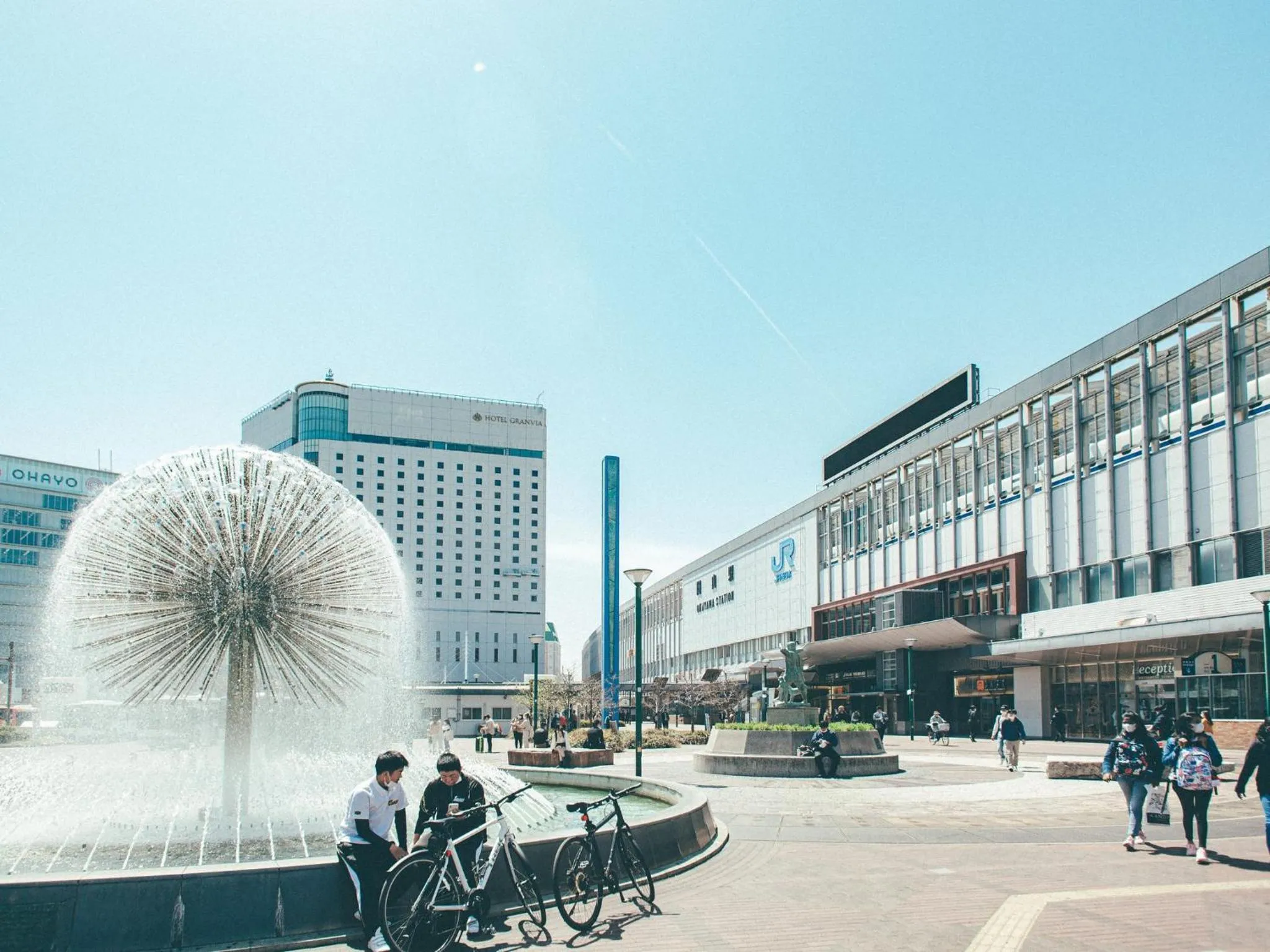 Nearby landmark in Kuretake Inn Okayama