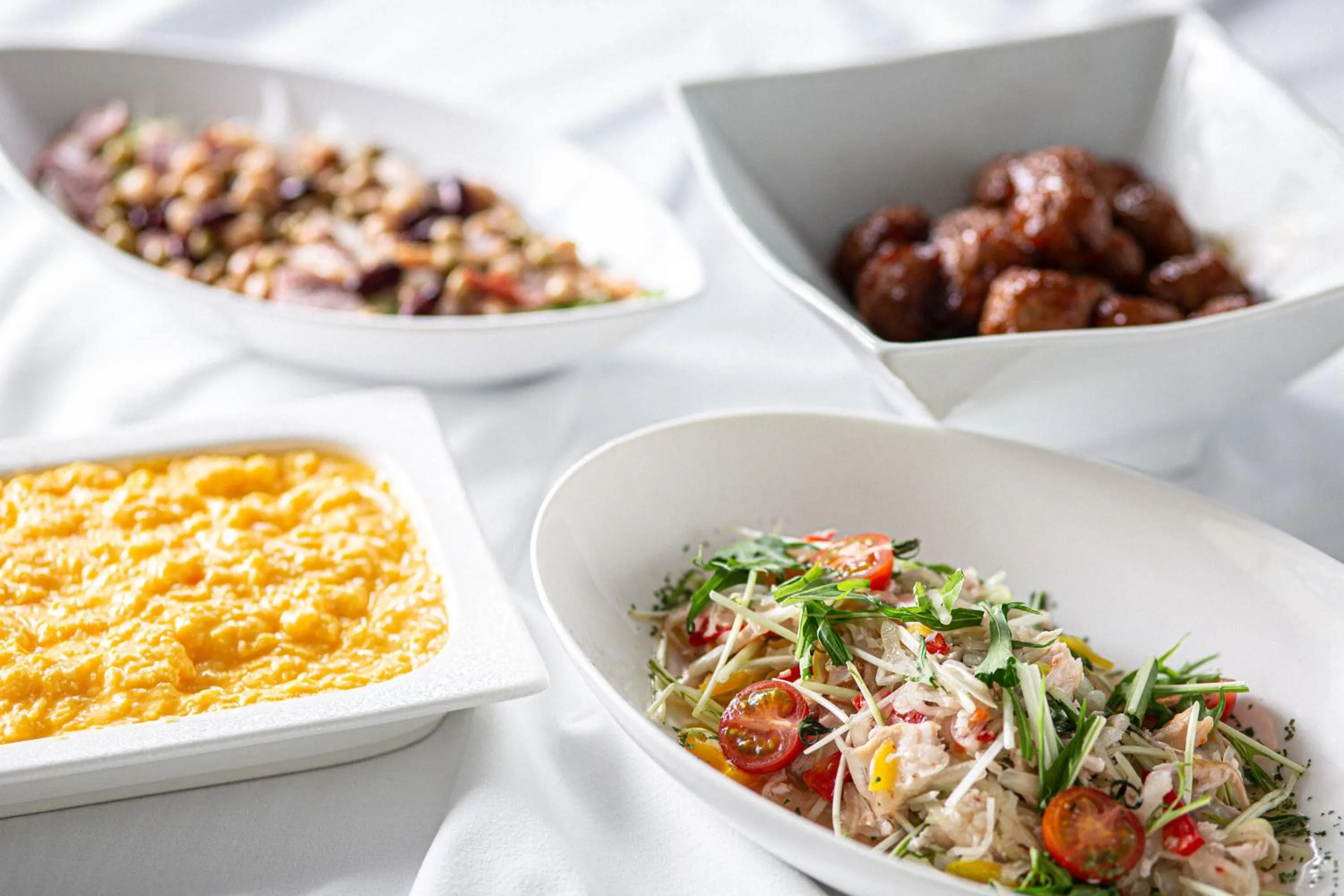 Buffet breakfast in Kuretake Inn Okayama