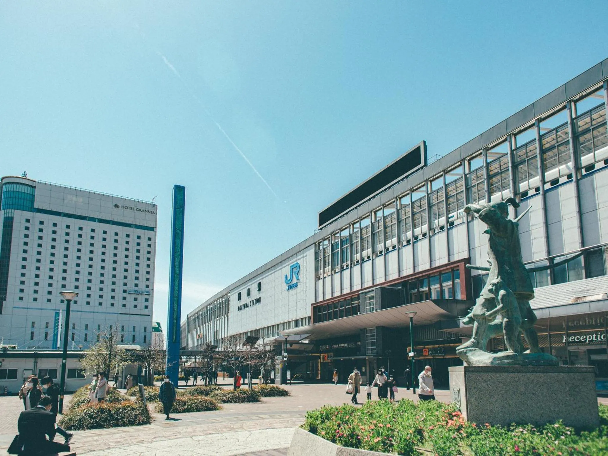 Nearby landmark in Kuretake Inn Okayama