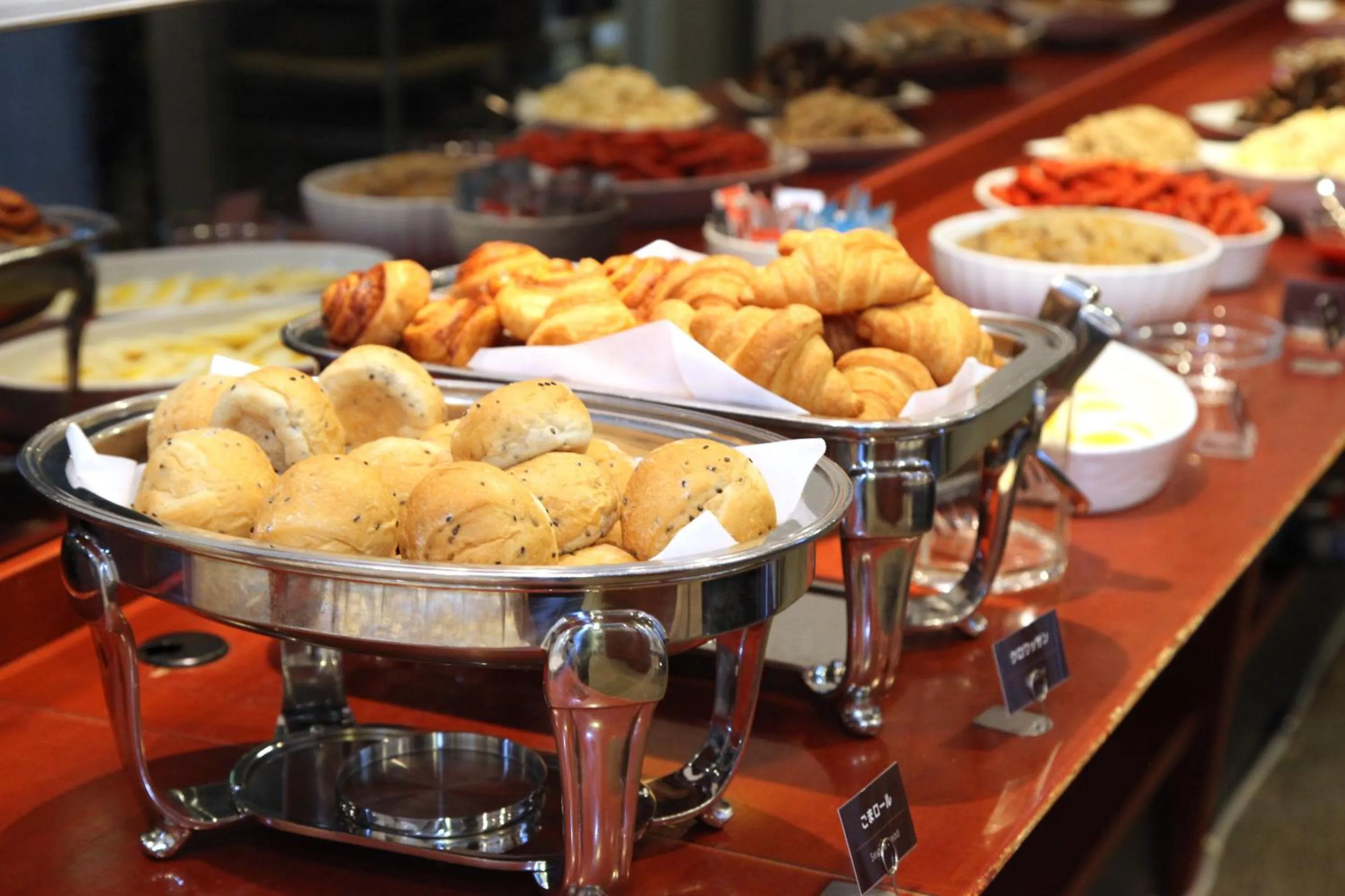 Buffet breakfast in Kuretake Inn Okayama