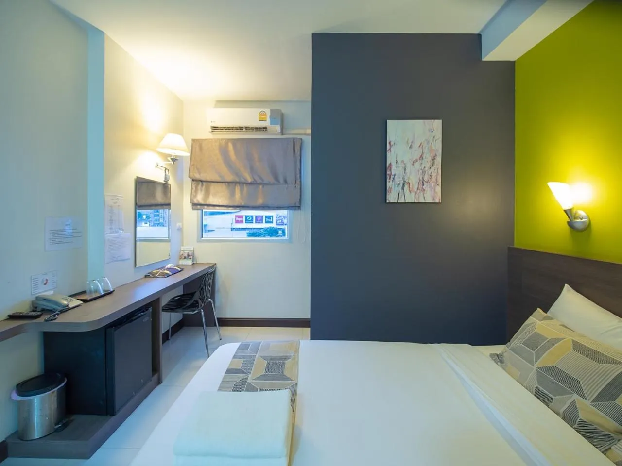 Bed in Fortune D Hotel Maesot