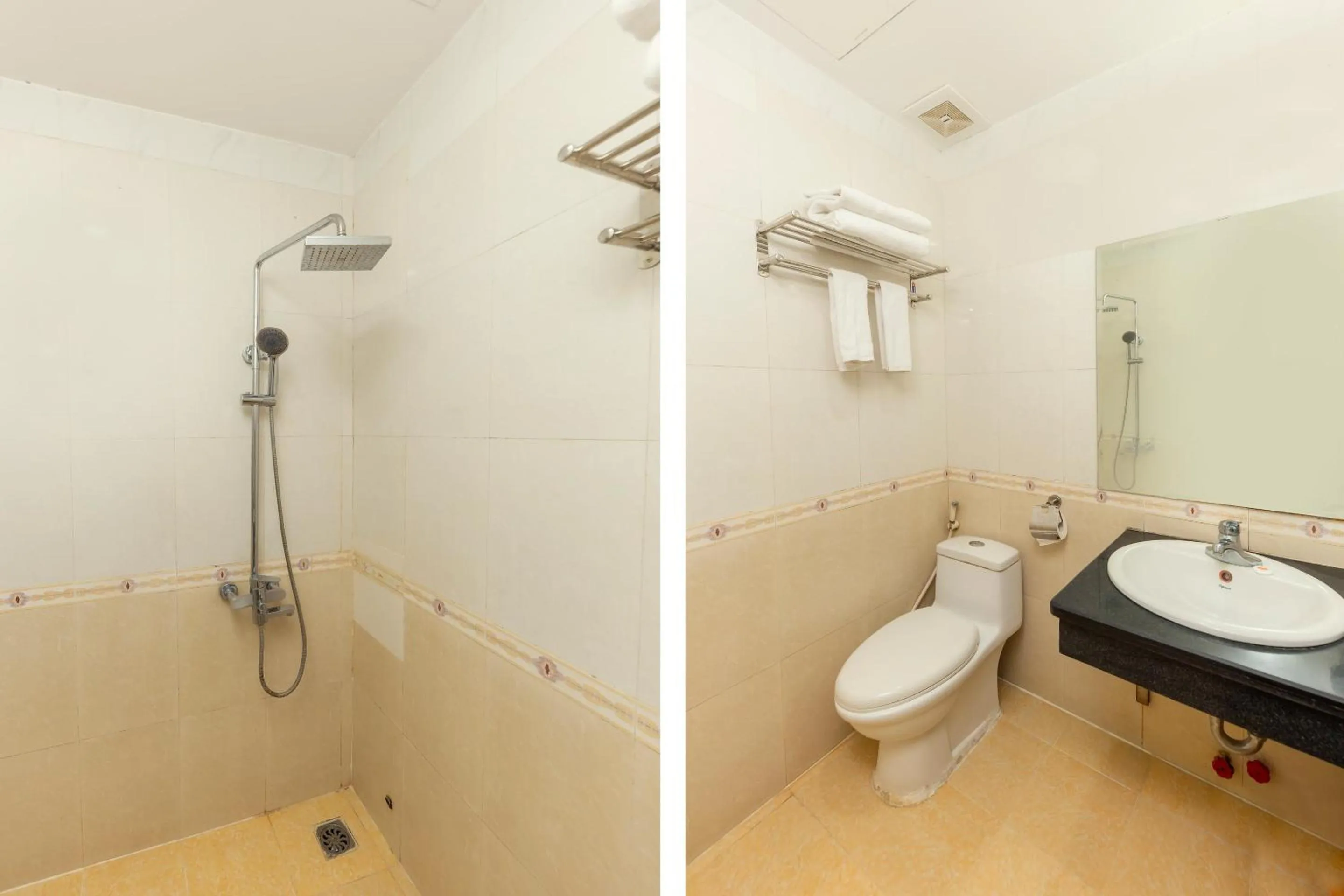 Bathroom in Super OYO Capital O 387 Bach Duong Hotel