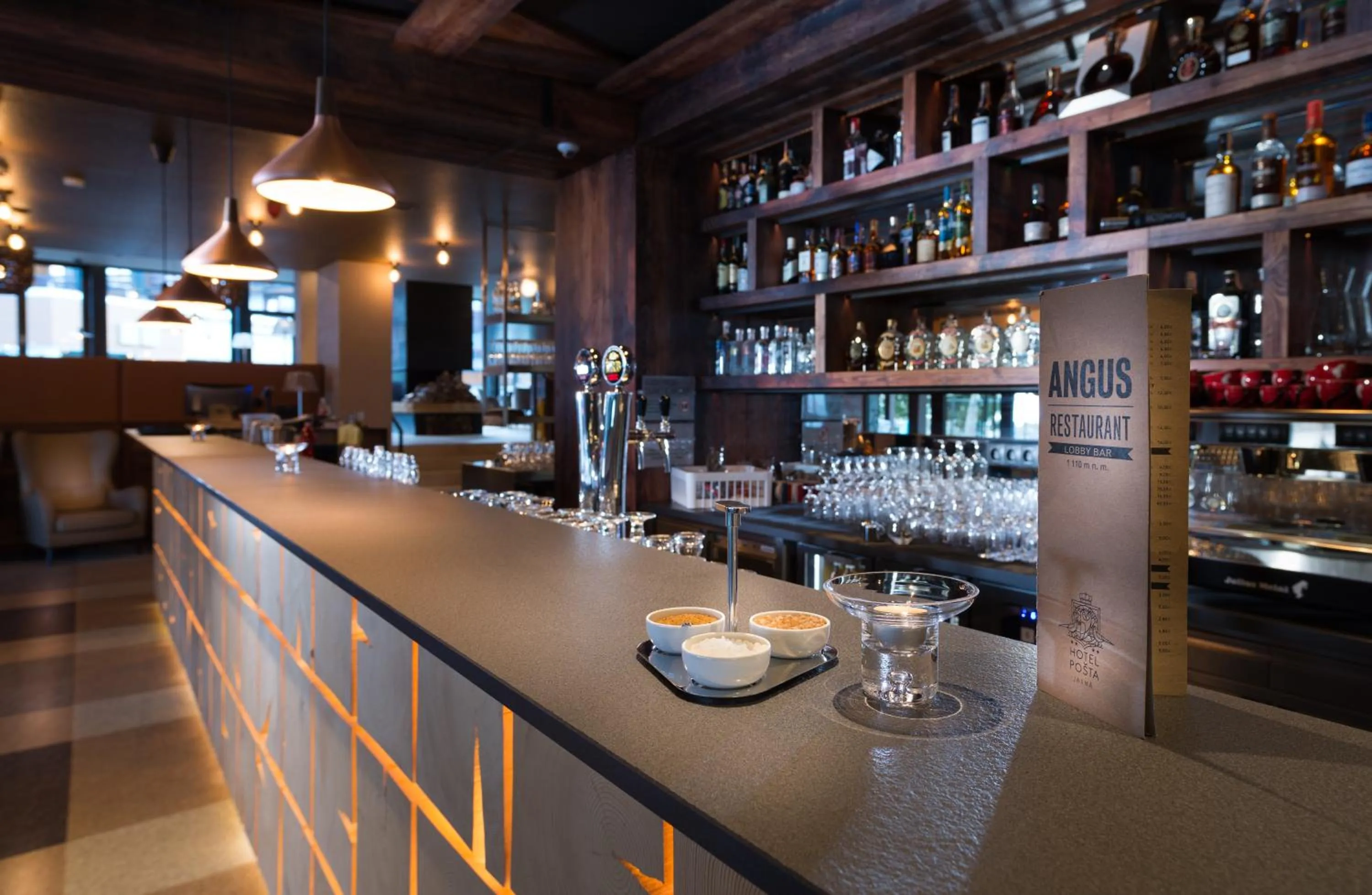 Lobby or reception in Hotel Pošta