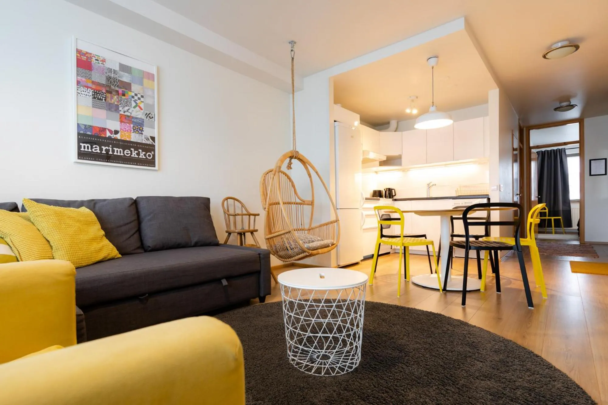 Living room in Hostel Café Koti