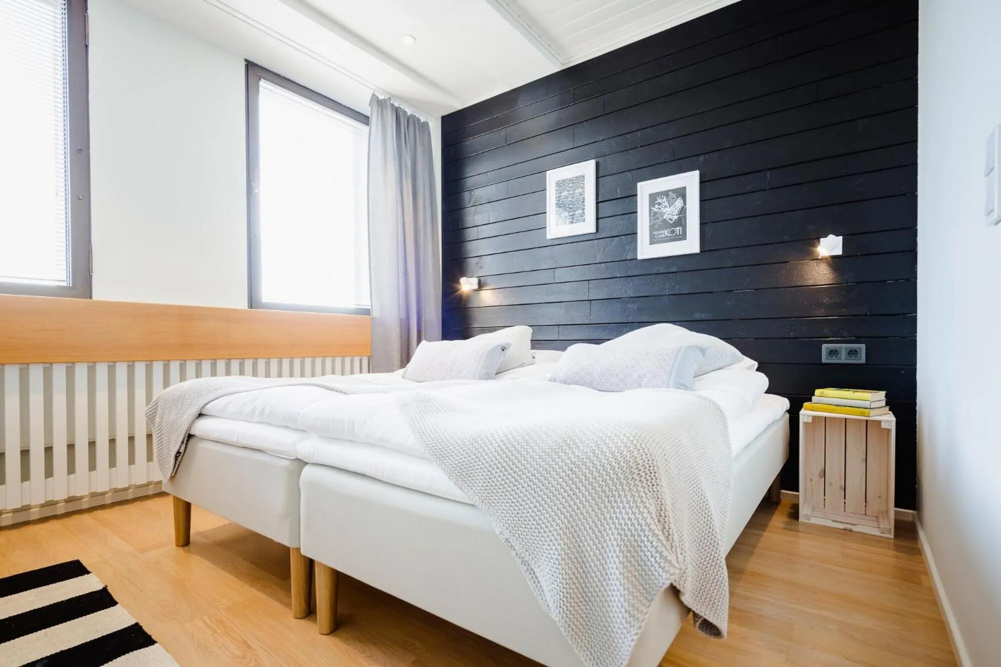 Bedroom, Bed in Hostel Café Koti