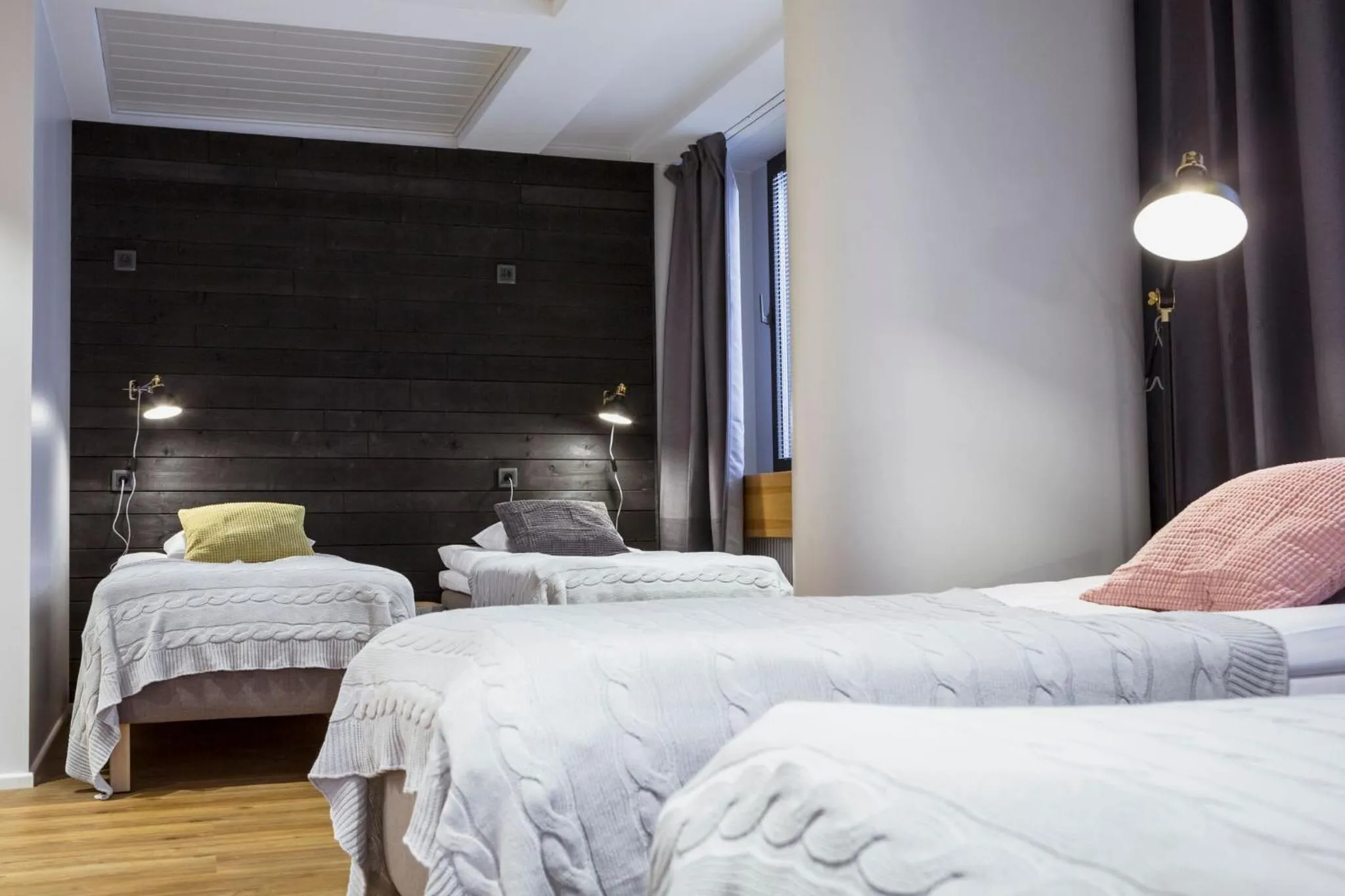 Bedroom, Bed in Hostel Café Koti