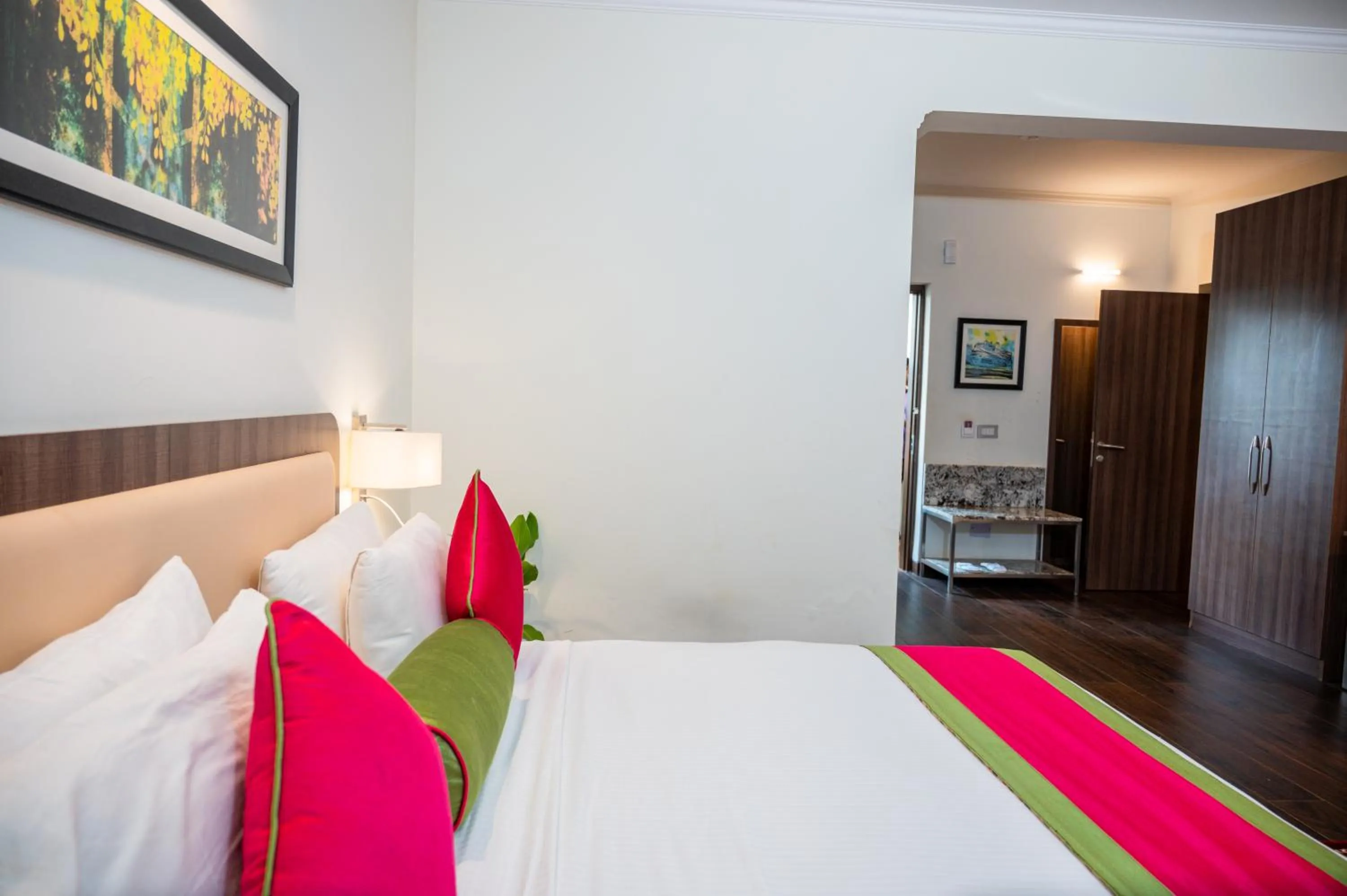 Bed in La Oasis by Meraden ,Goa