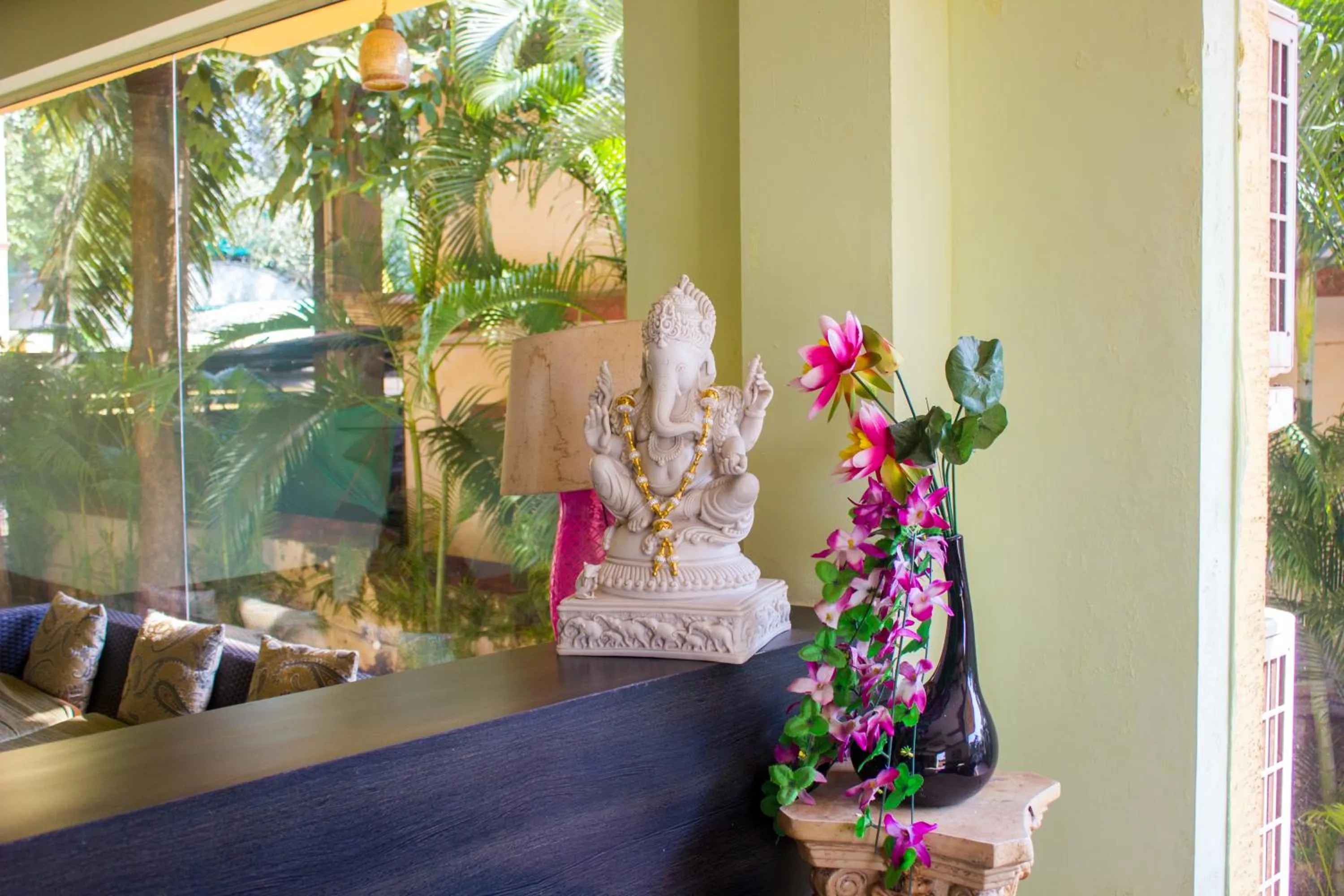 Decorative detail in La Oasis by Meraden ,Goa