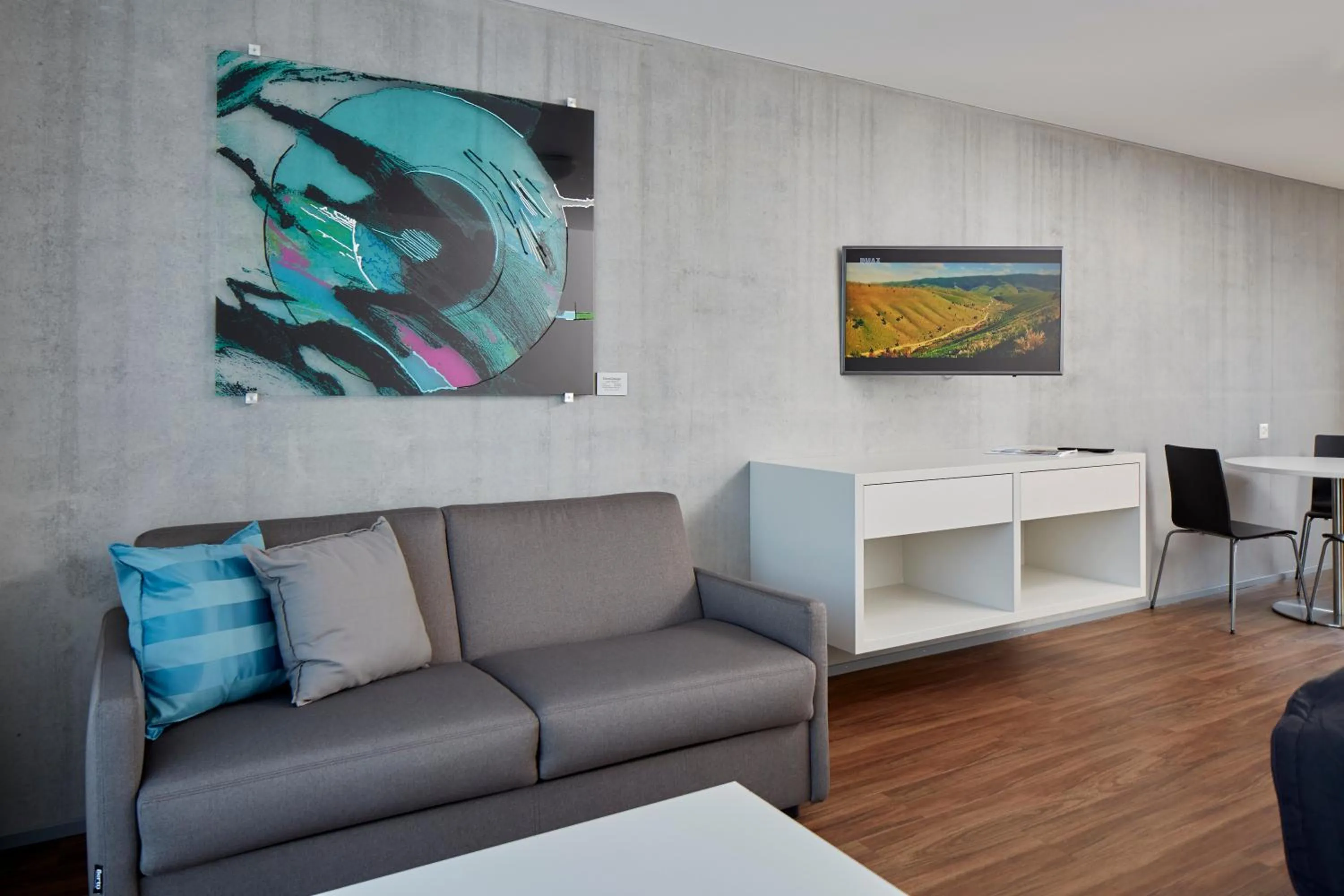 Living room in Aparthotel Baden