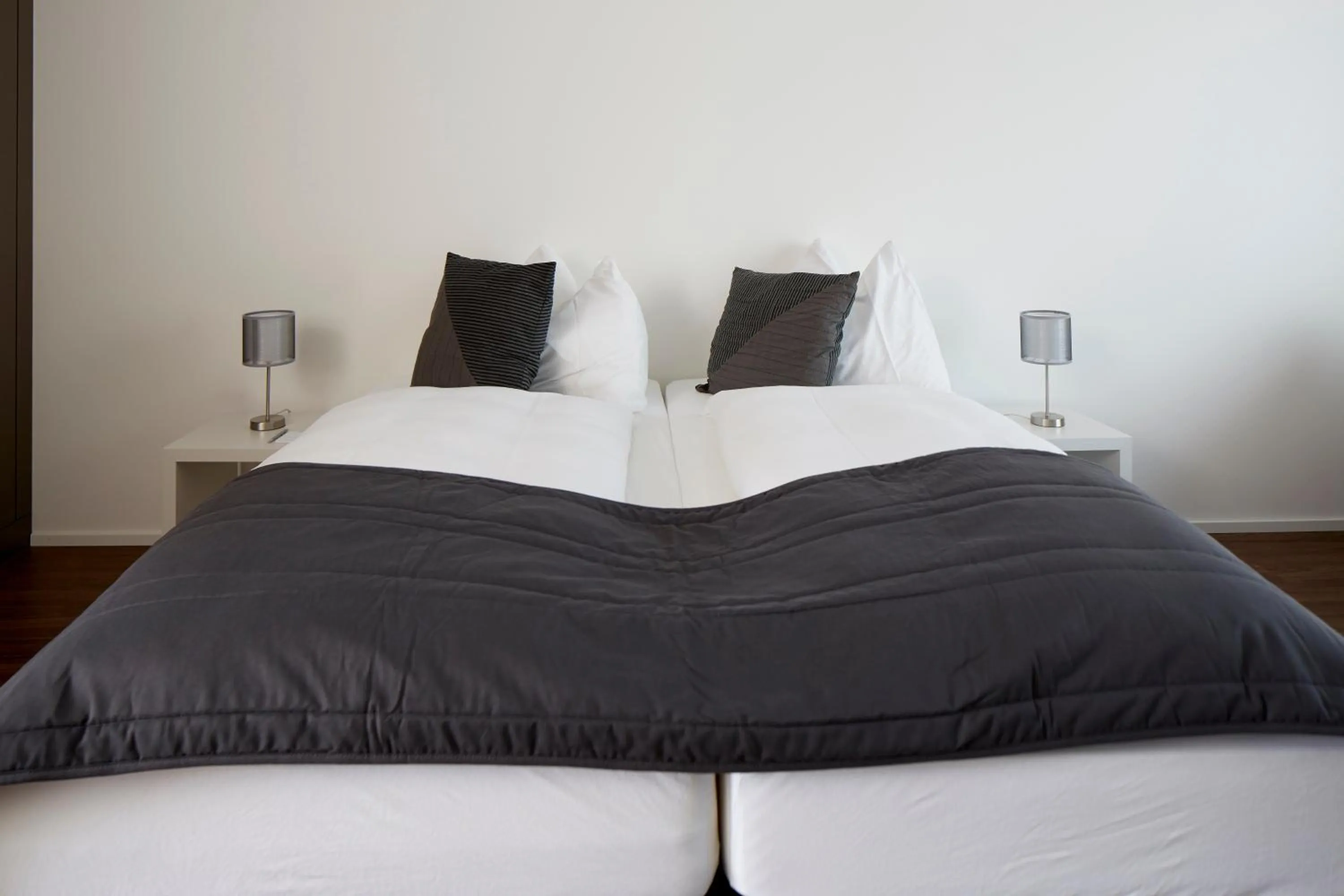 Bed in Aparthotel Baden