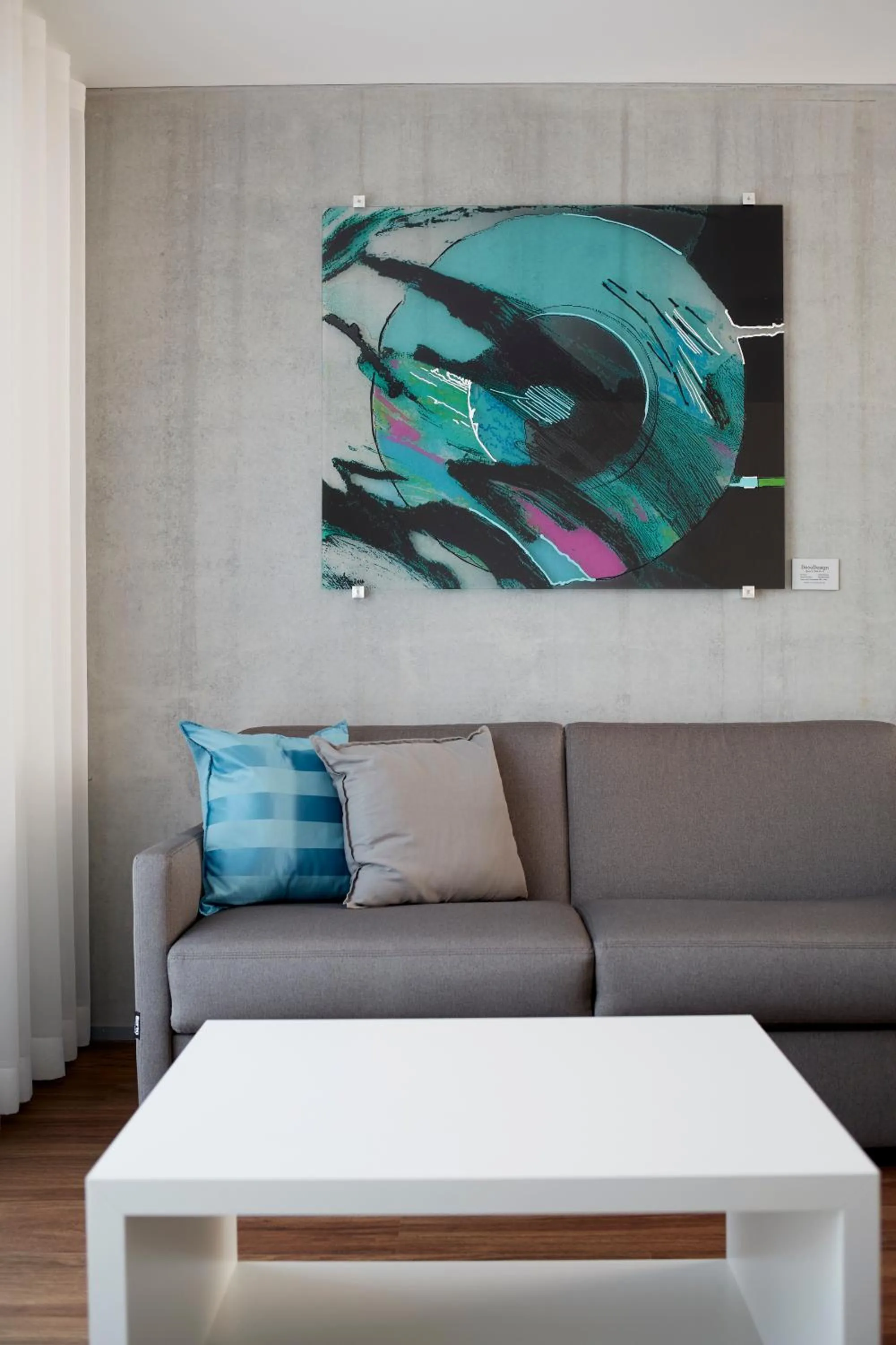 Living room in Aparthotel Baden