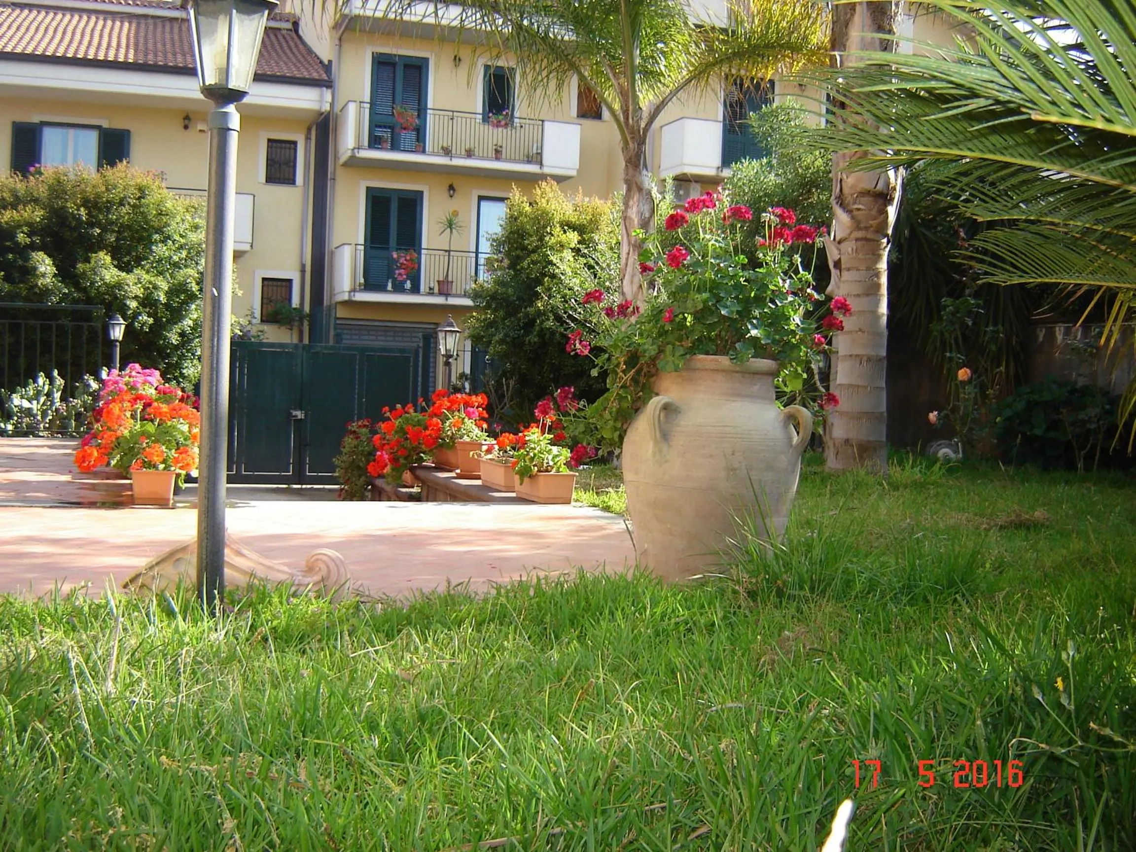 Decorative detail in B&B Villa San Leonardo
