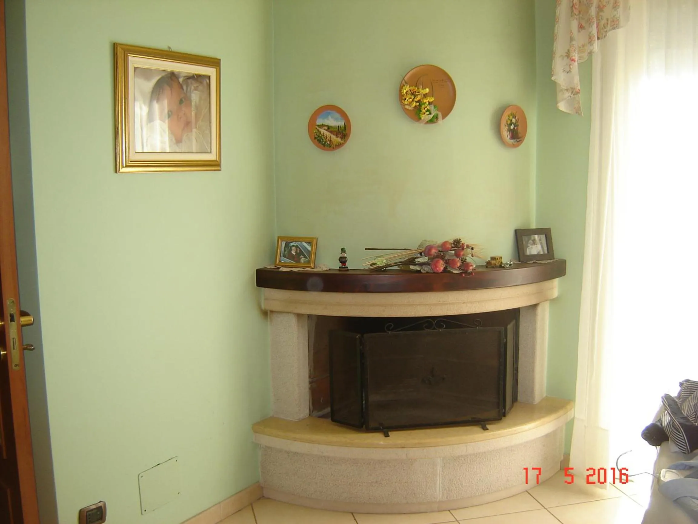 Decorative detail in B&B Villa San Leonardo