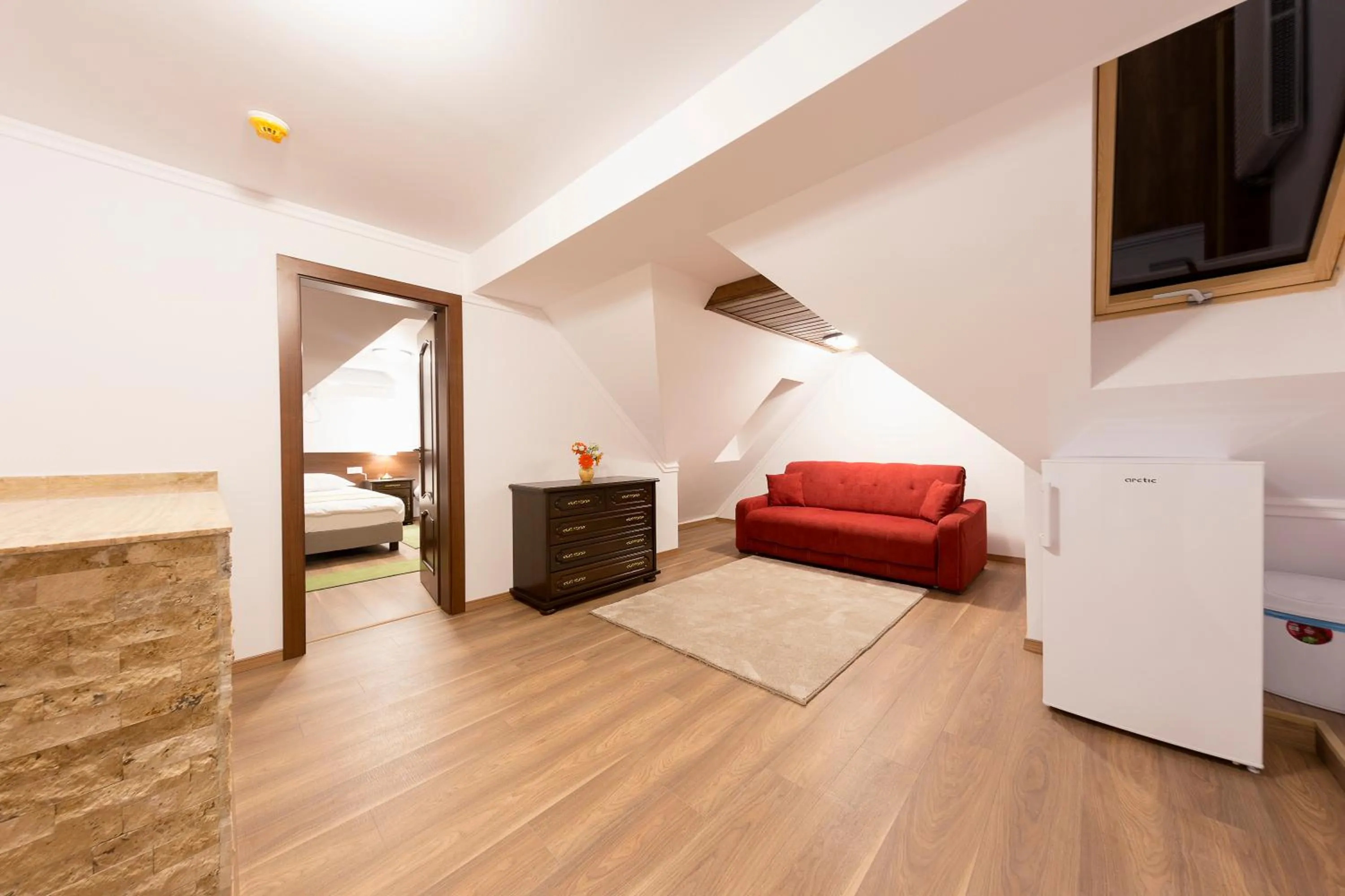 TV and multimedia, Bed in Crema Residence