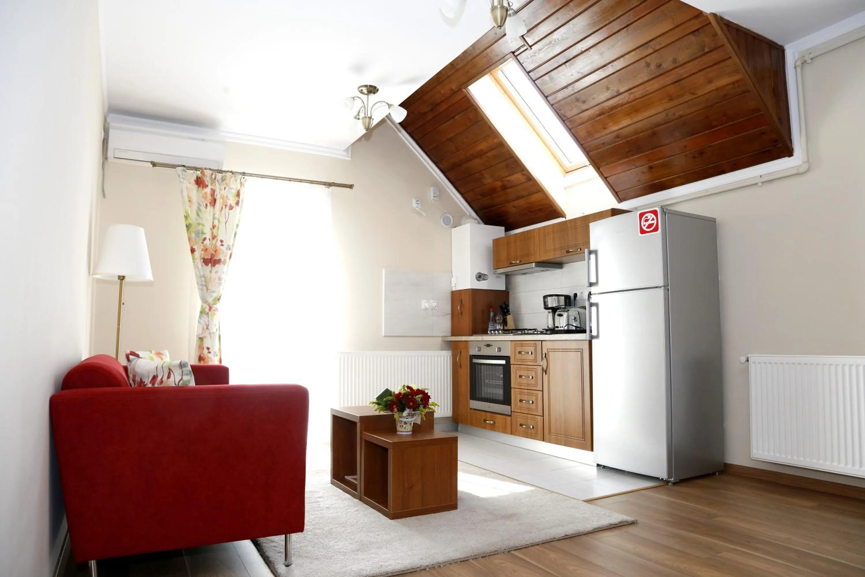 Decorative detail in Crema Residence