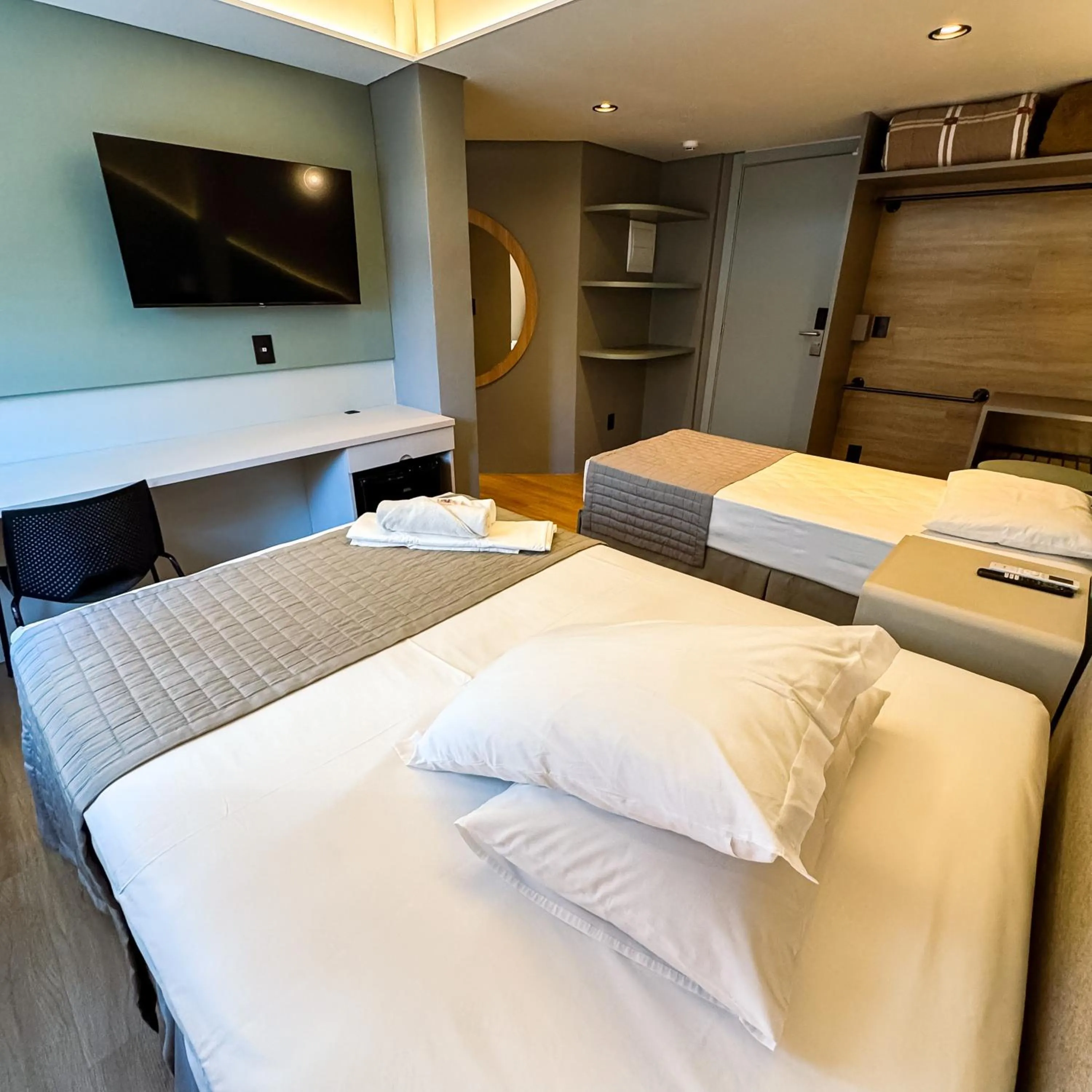 Bed in Hotel Zata e Flats