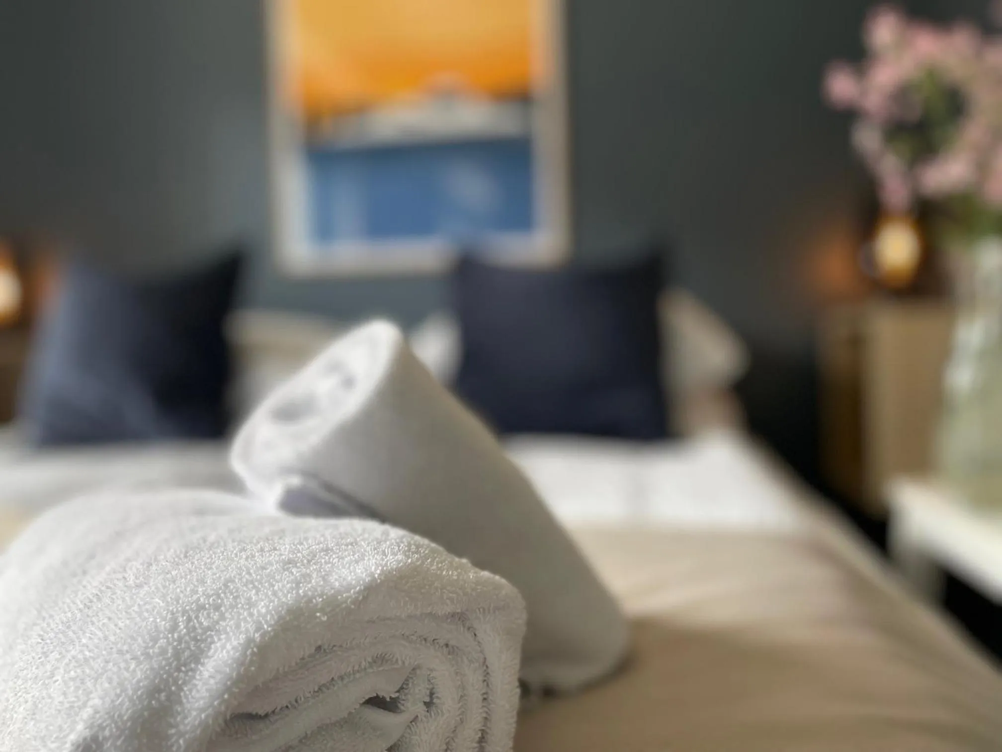 Bedroom, Bed in Emma Gjestehus