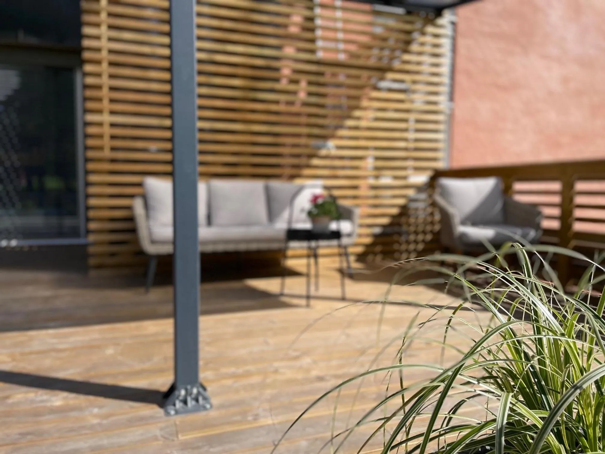 Patio in Emma Gjestehus