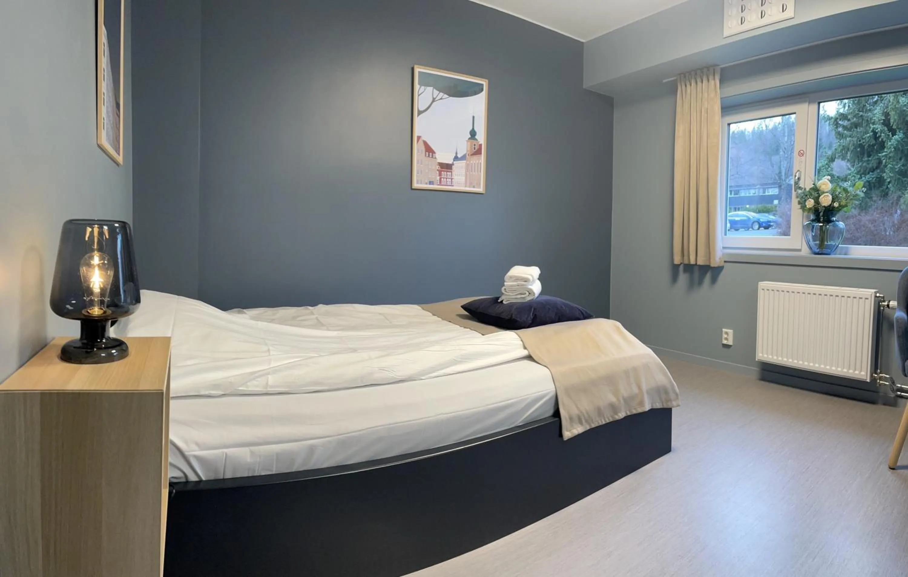 Bedroom, Bed in Emma Gjestehus