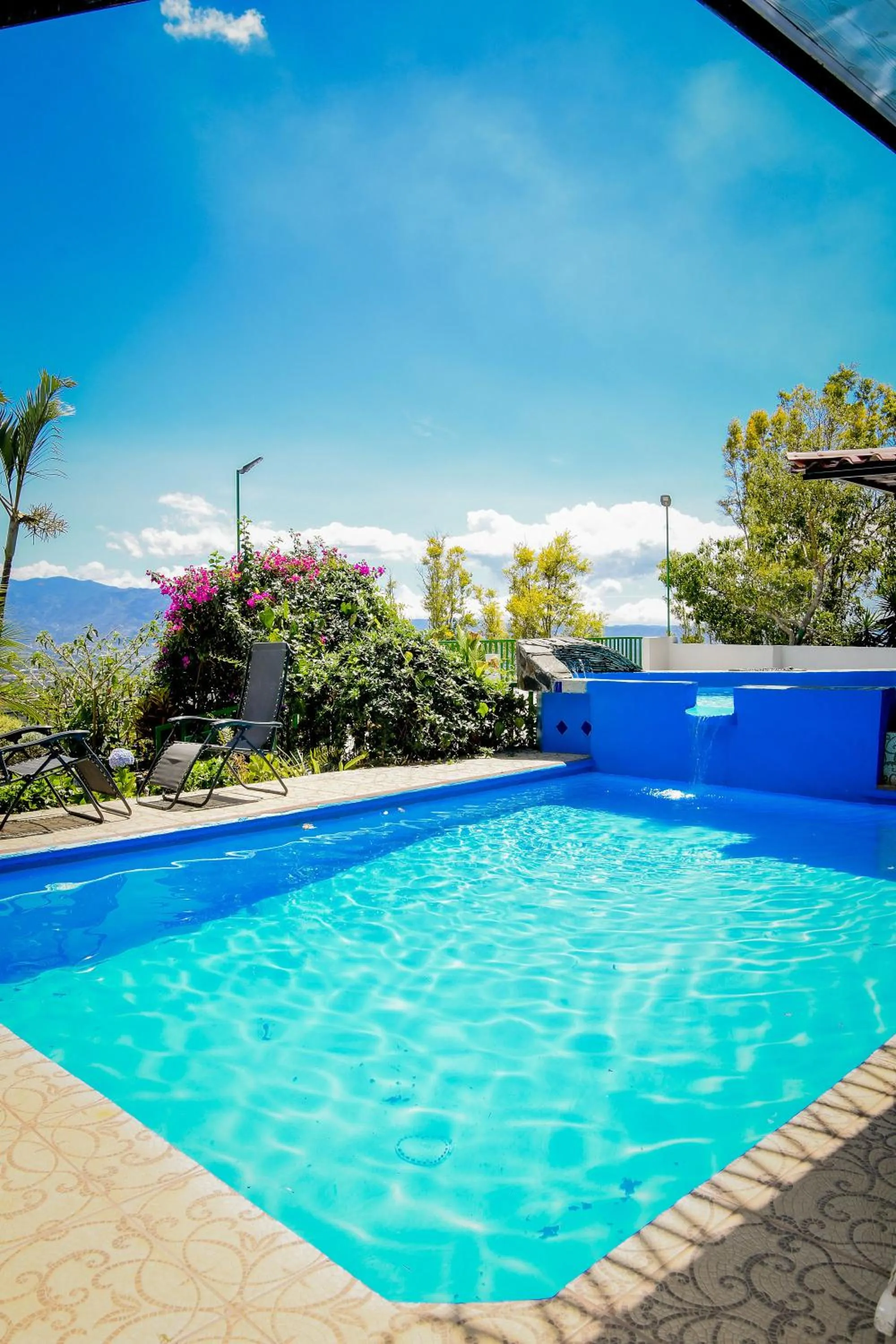 Pool view in Loma Tranquila