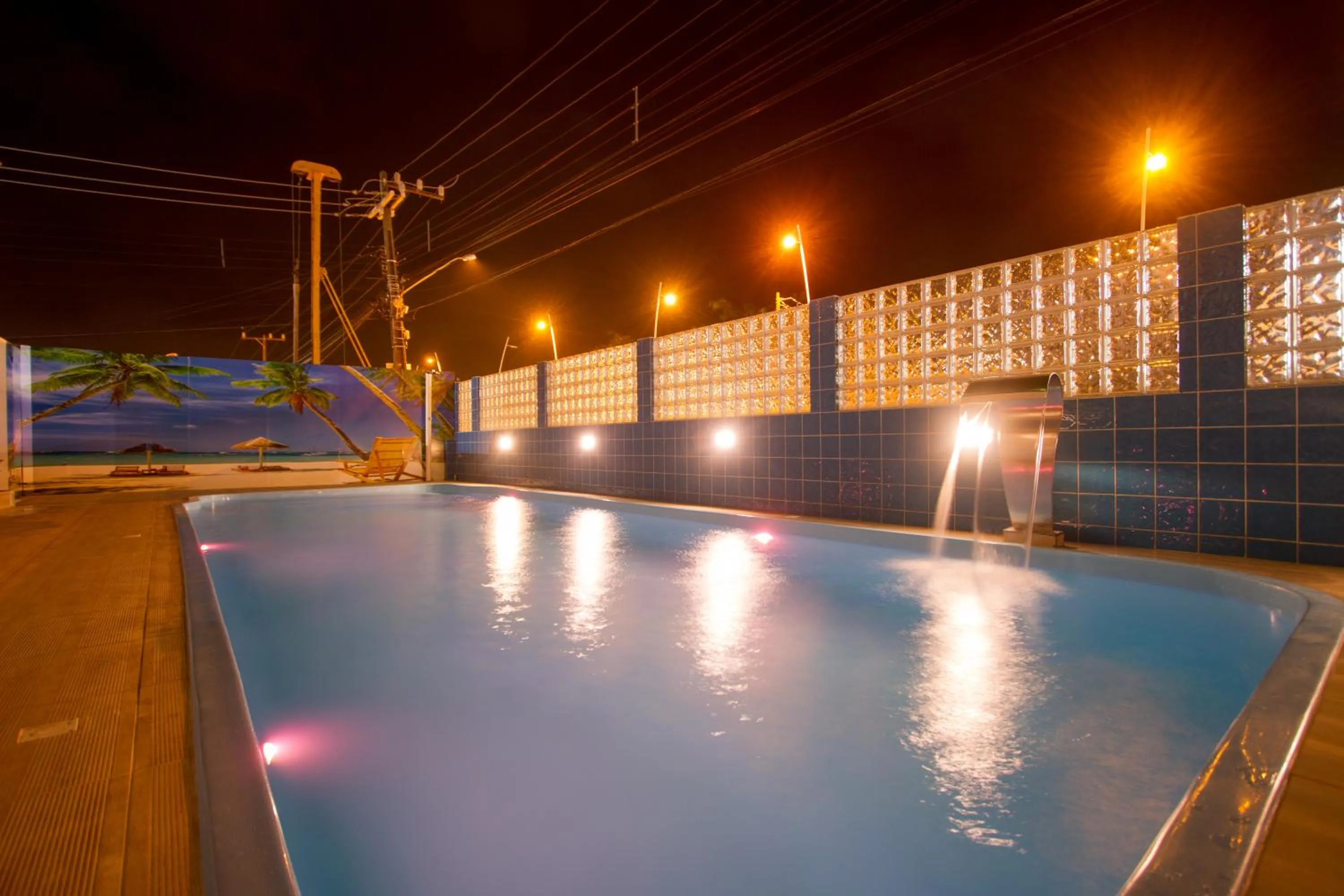 Swimming pool in Pousada Marie Claire Flats