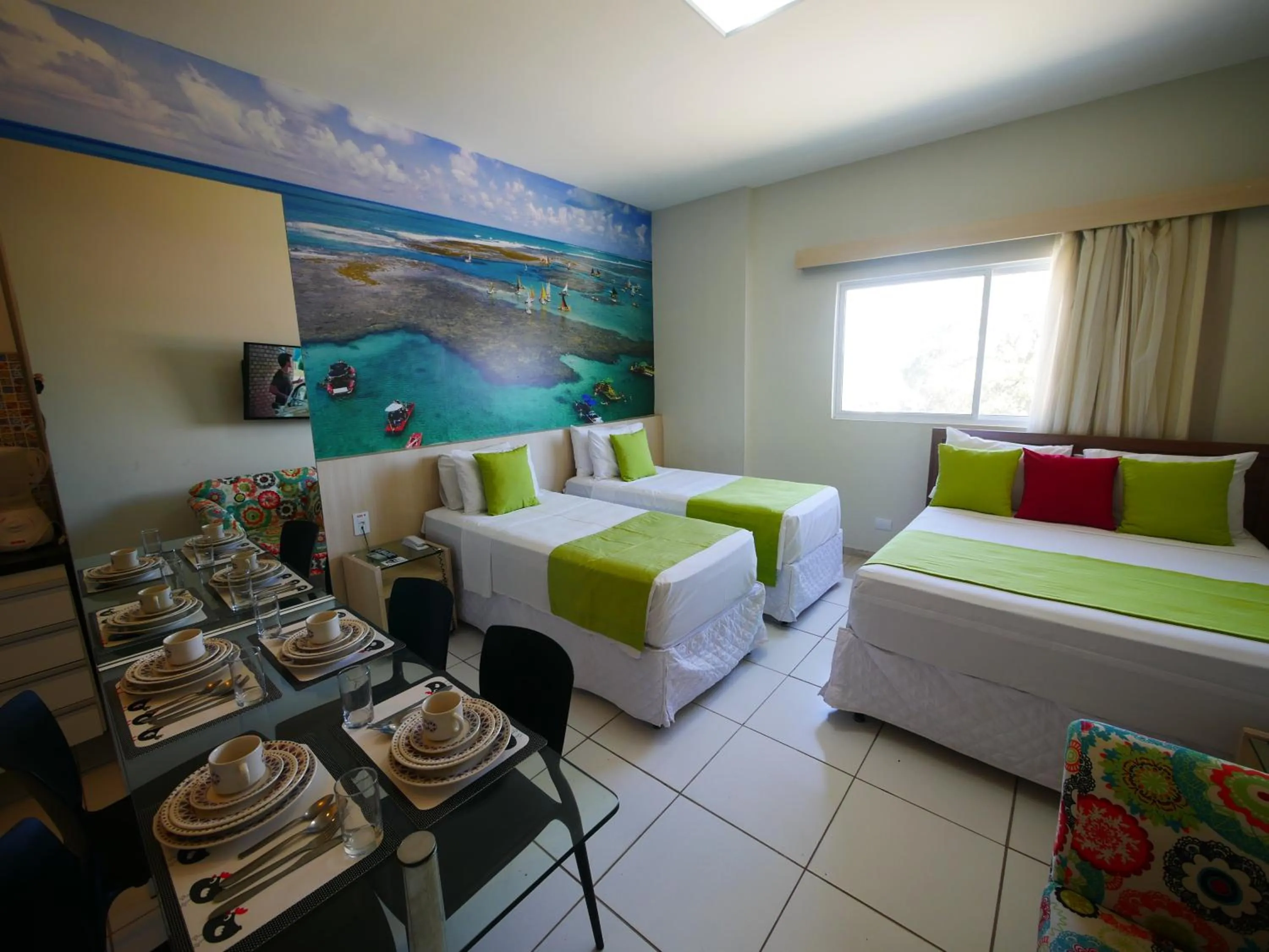 Photo of the whole room, Bed in Pousada Marie Claire Flats