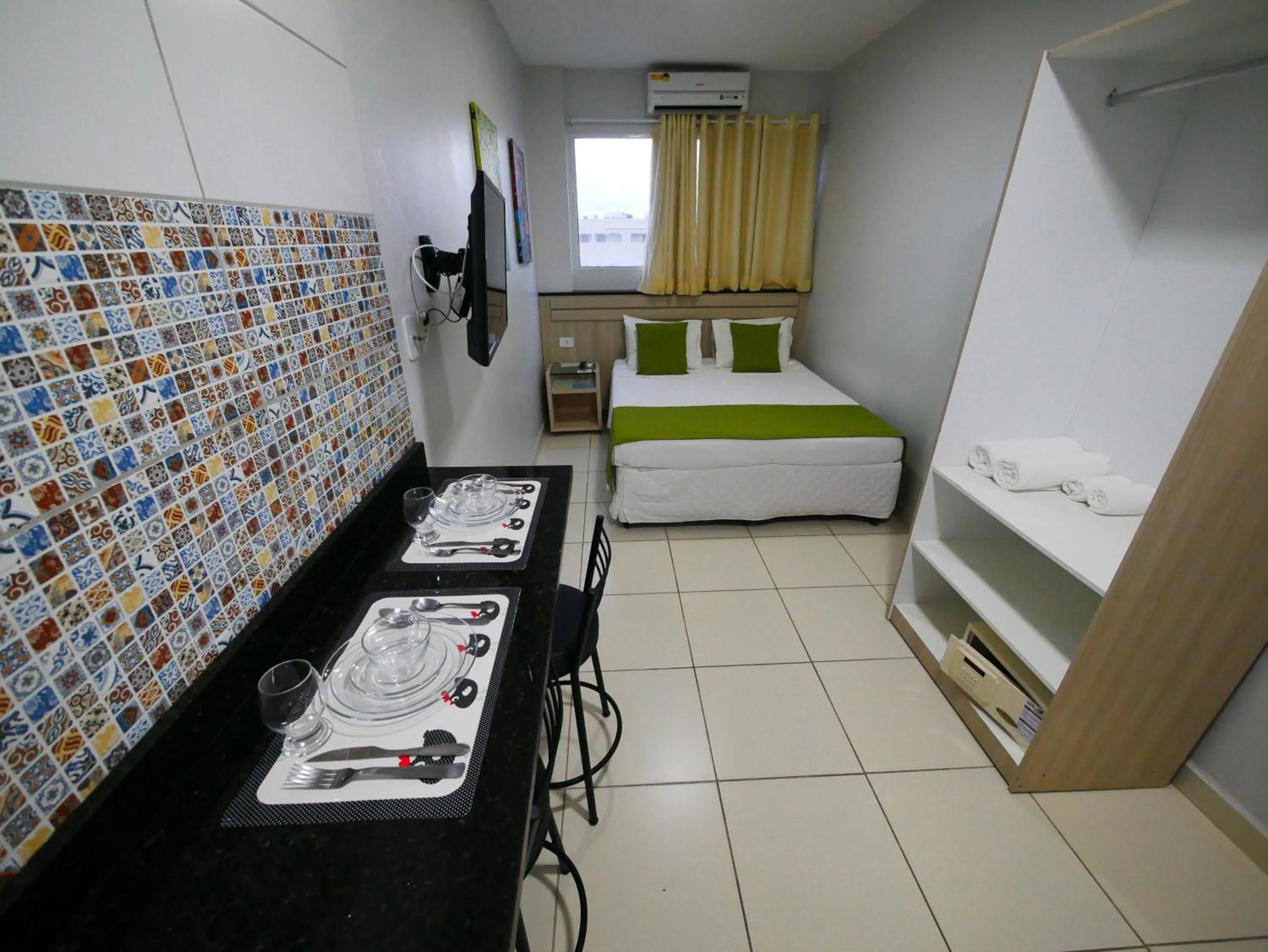 Photo of the whole room, Bed in Pousada Marie Claire Flats