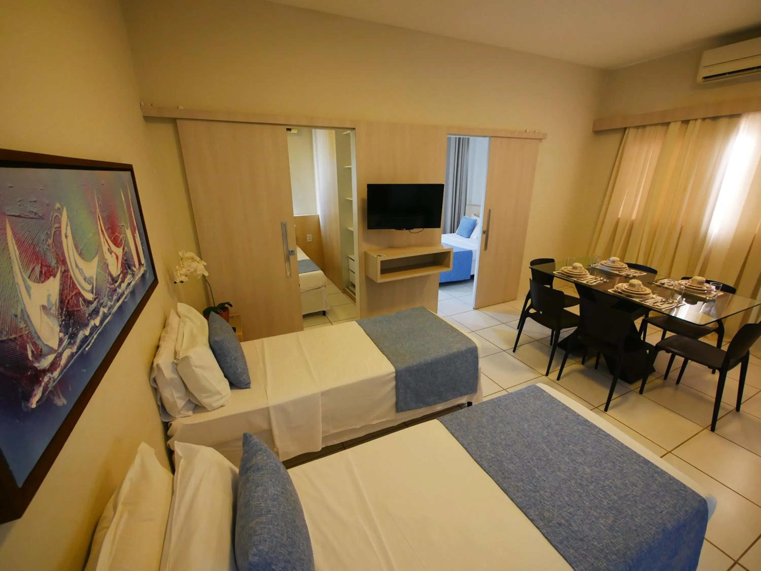 Photo of the whole room, Bed in Pousada Marie Claire Flats