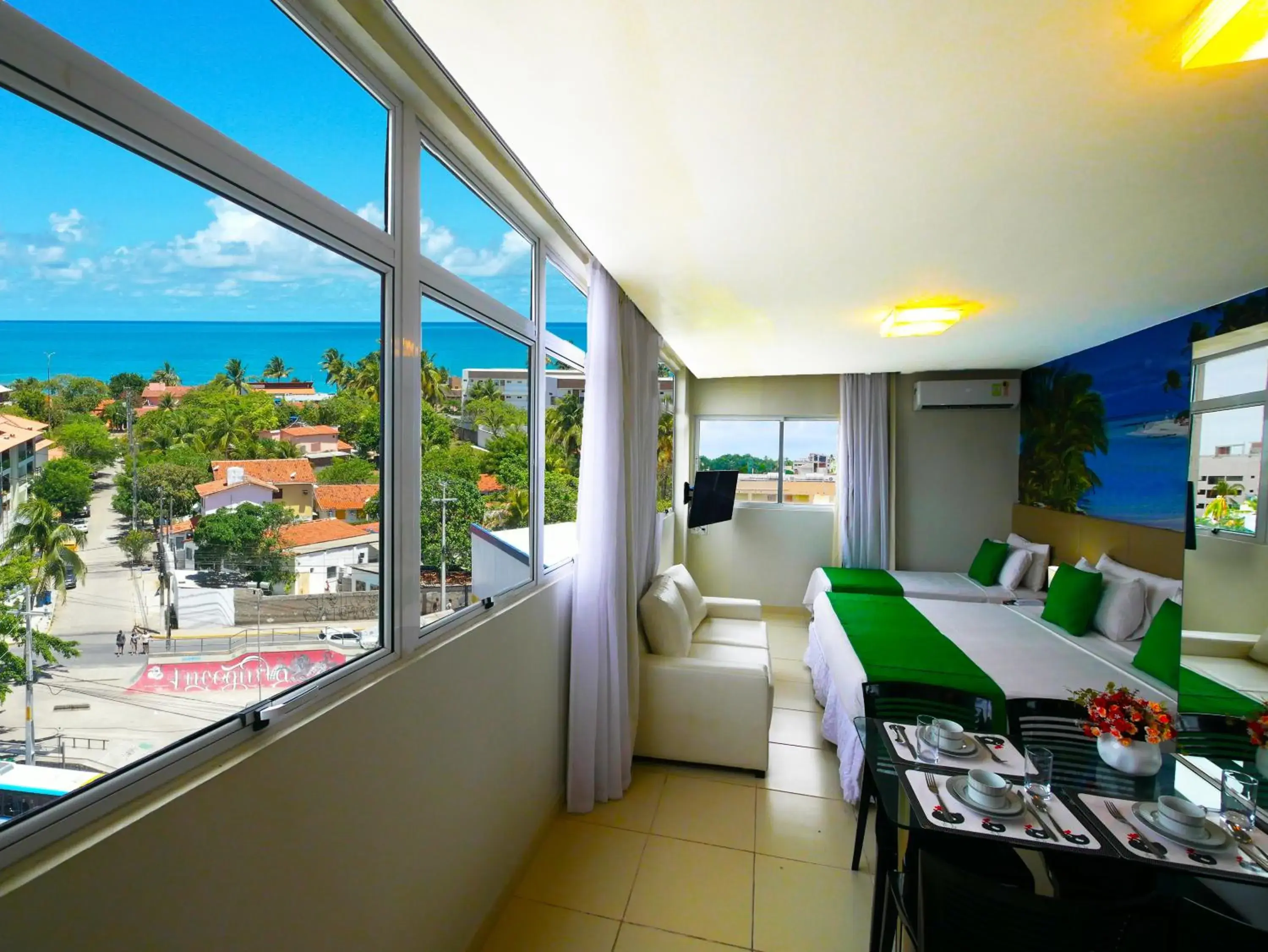 Apartment with Sea View in Pousada Marie Claire Flats Apartment with Sea View in Pousada Marie Claire Flats